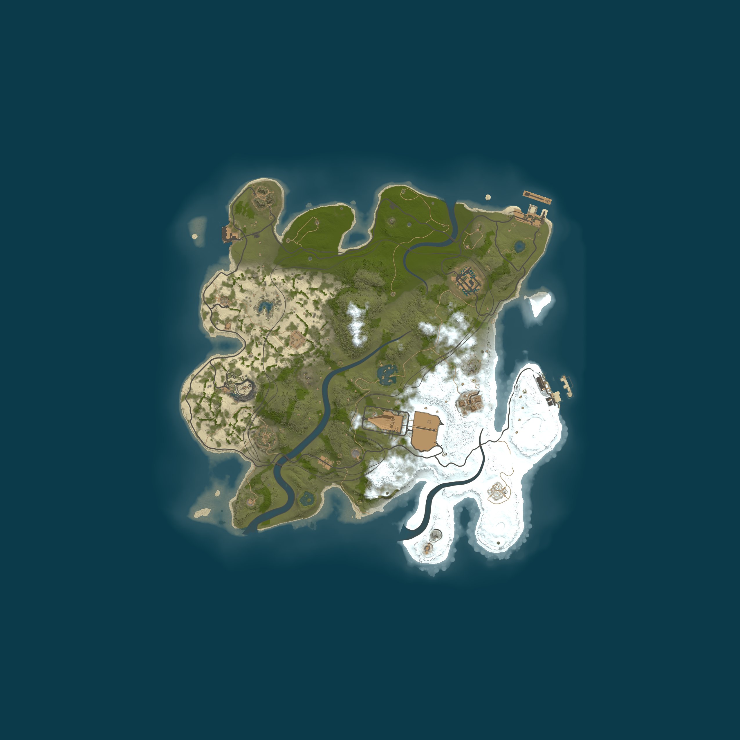 Карта сервера