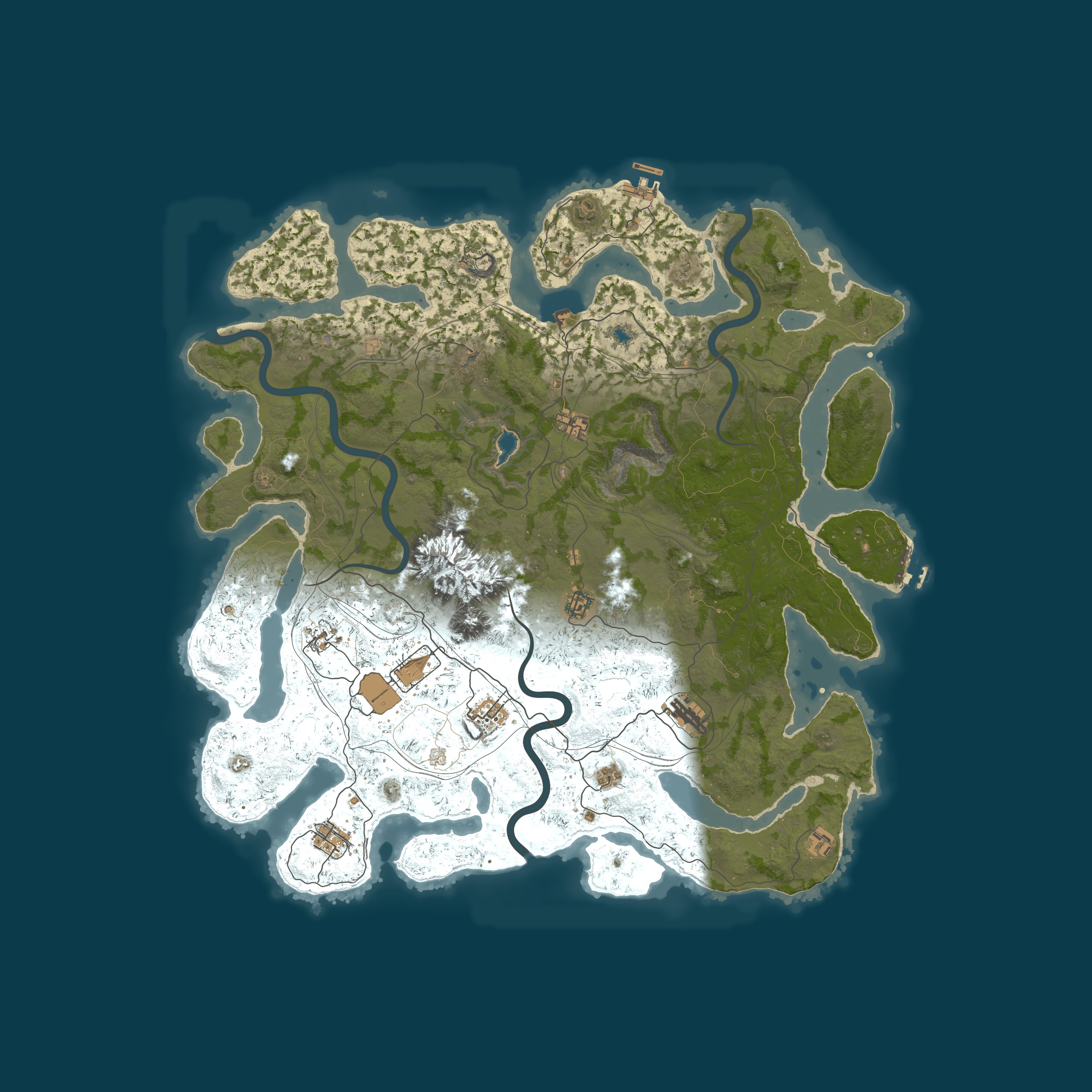 Map for Maple Rust - 2X Monthly Vanilla+ | New Community