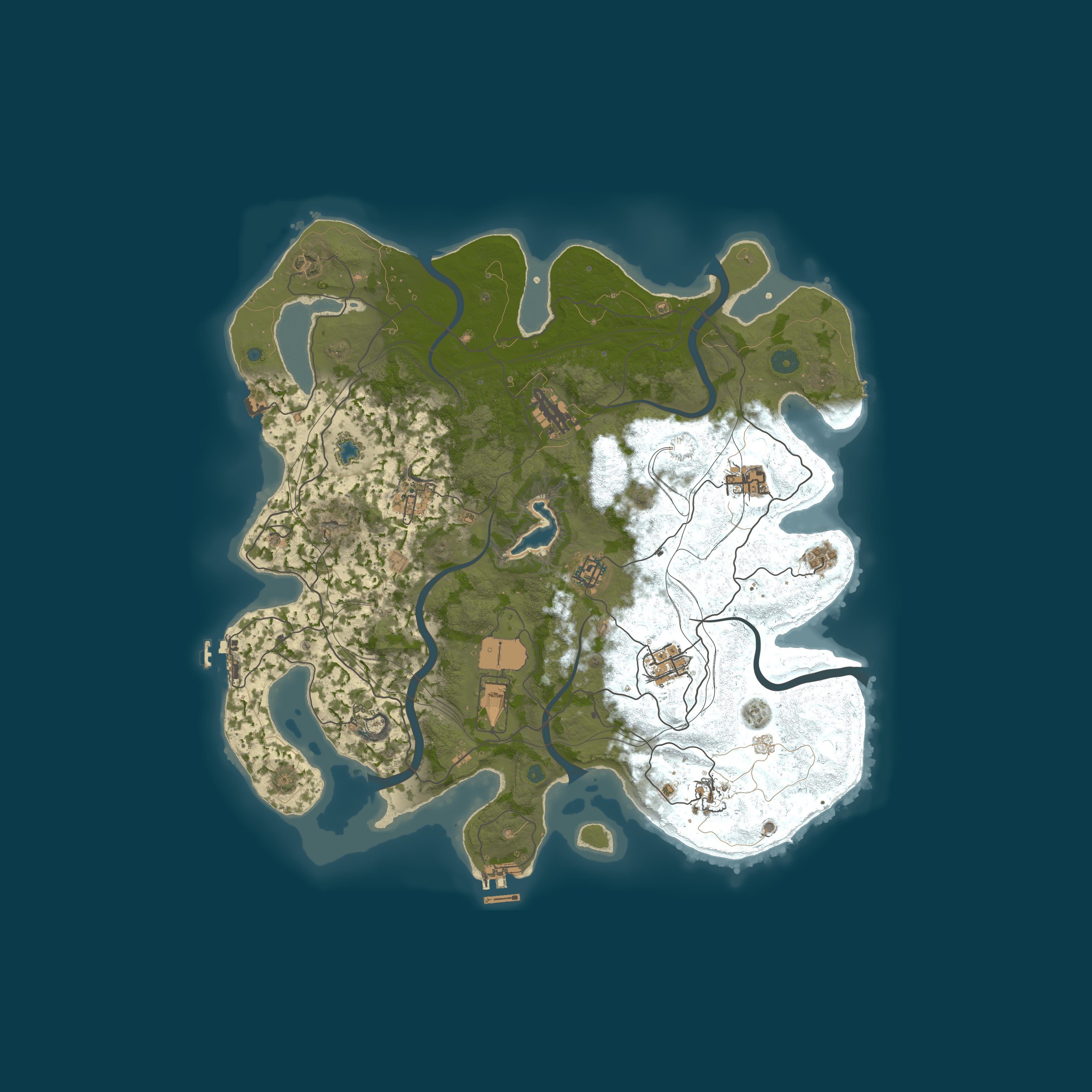 Map for EU Rusty Bear PVE Monthly | Noob Friendly | Low Pop