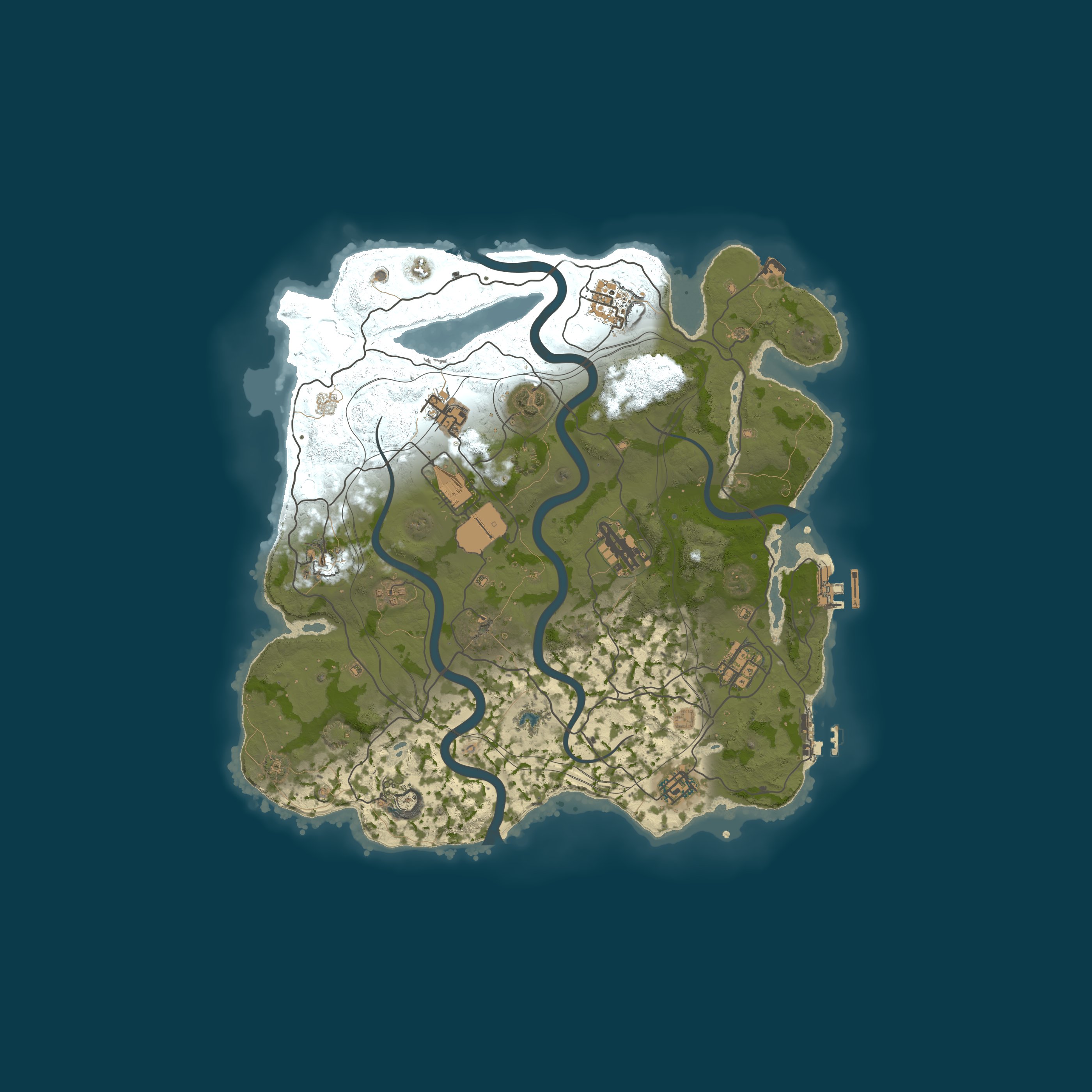 Map for HQM.GG US 3x Solo Only KitSkinShopTPHomesFFA3x Monthly