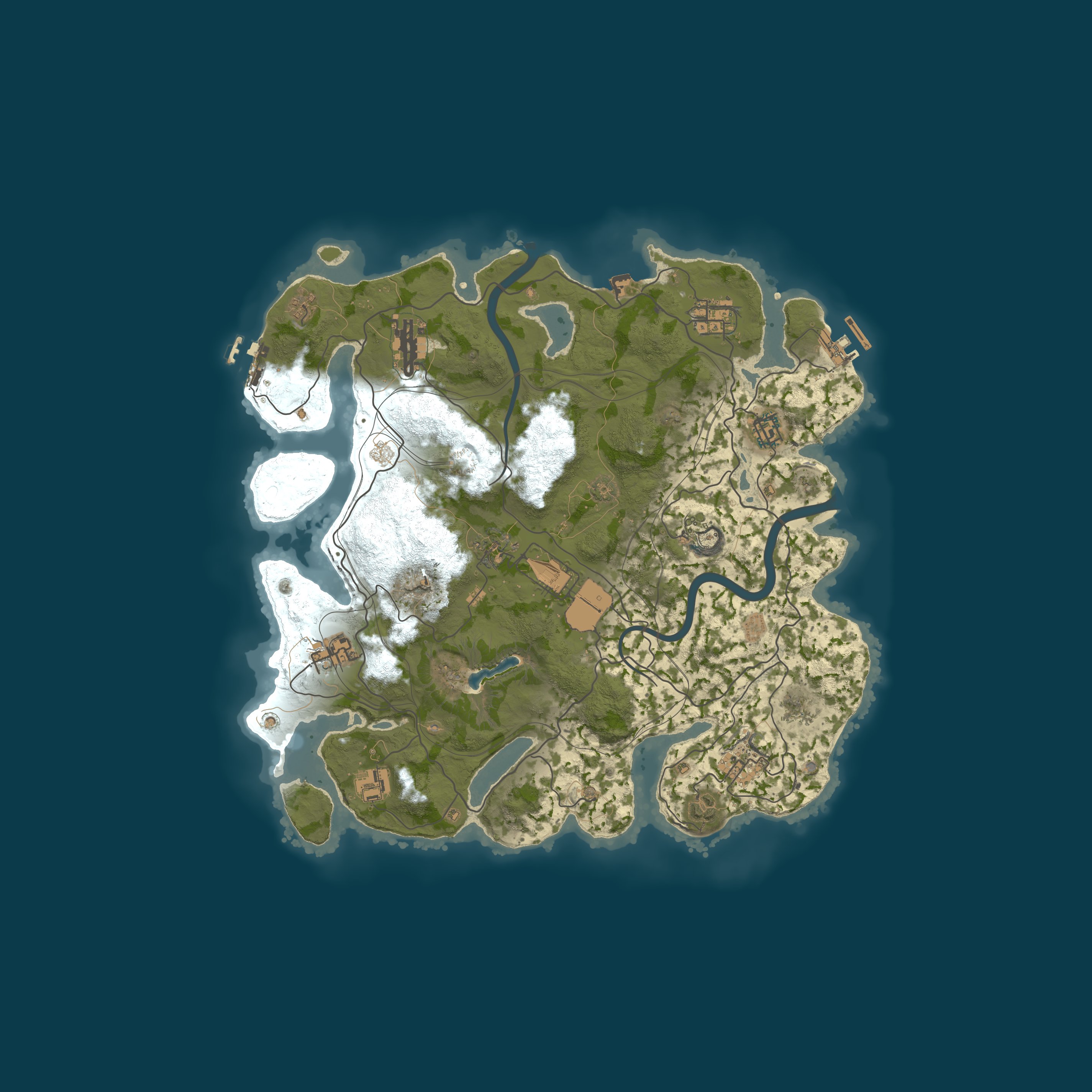 Rust map 3700/1337