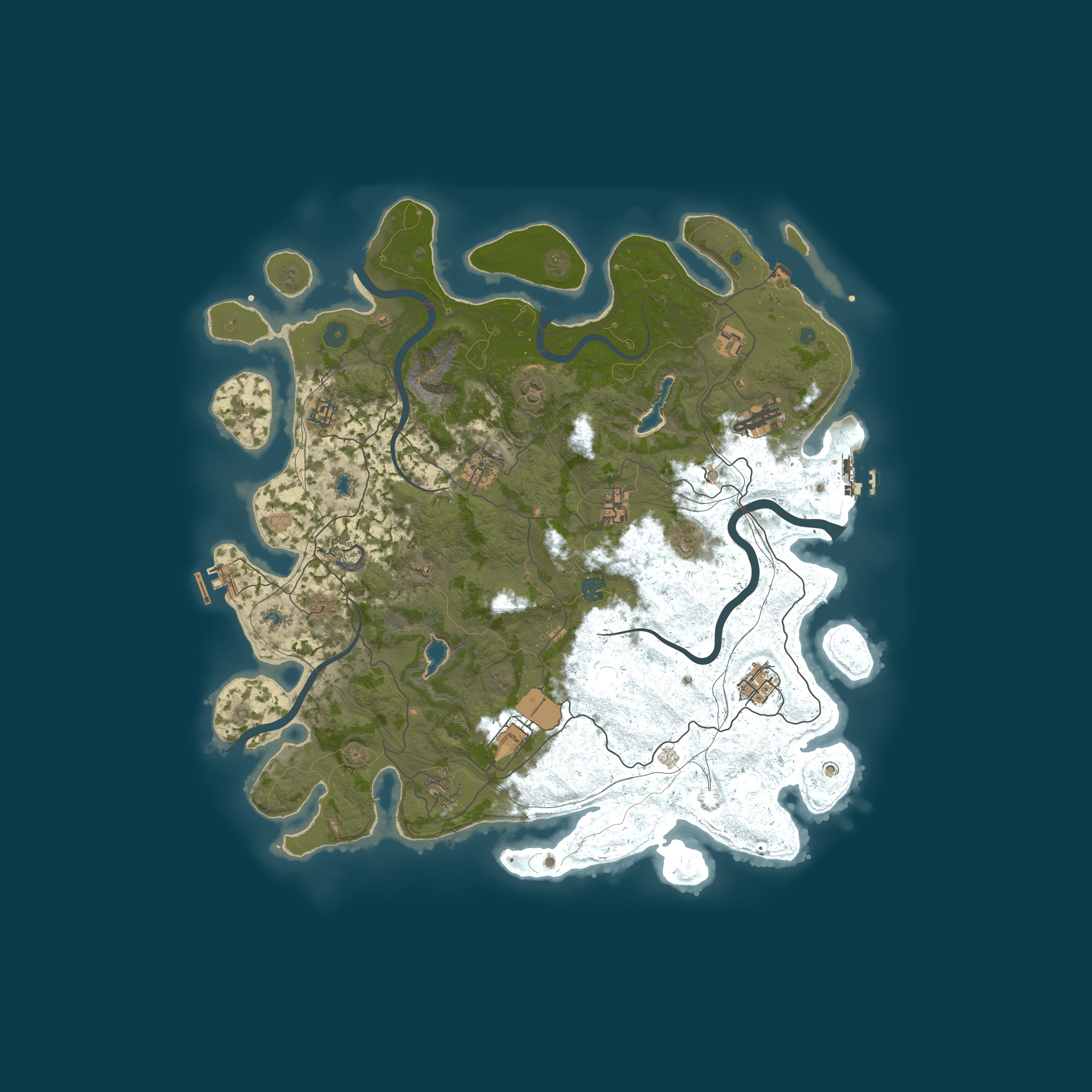 Rust map 4500/2027741674