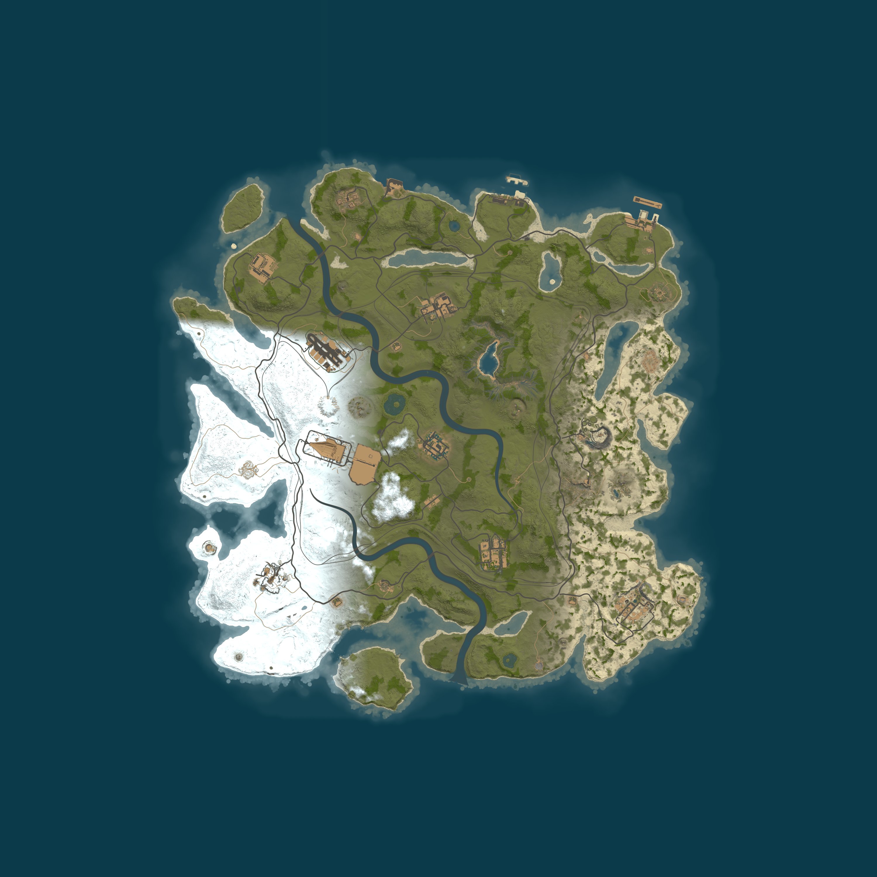 Rust map 4000/1