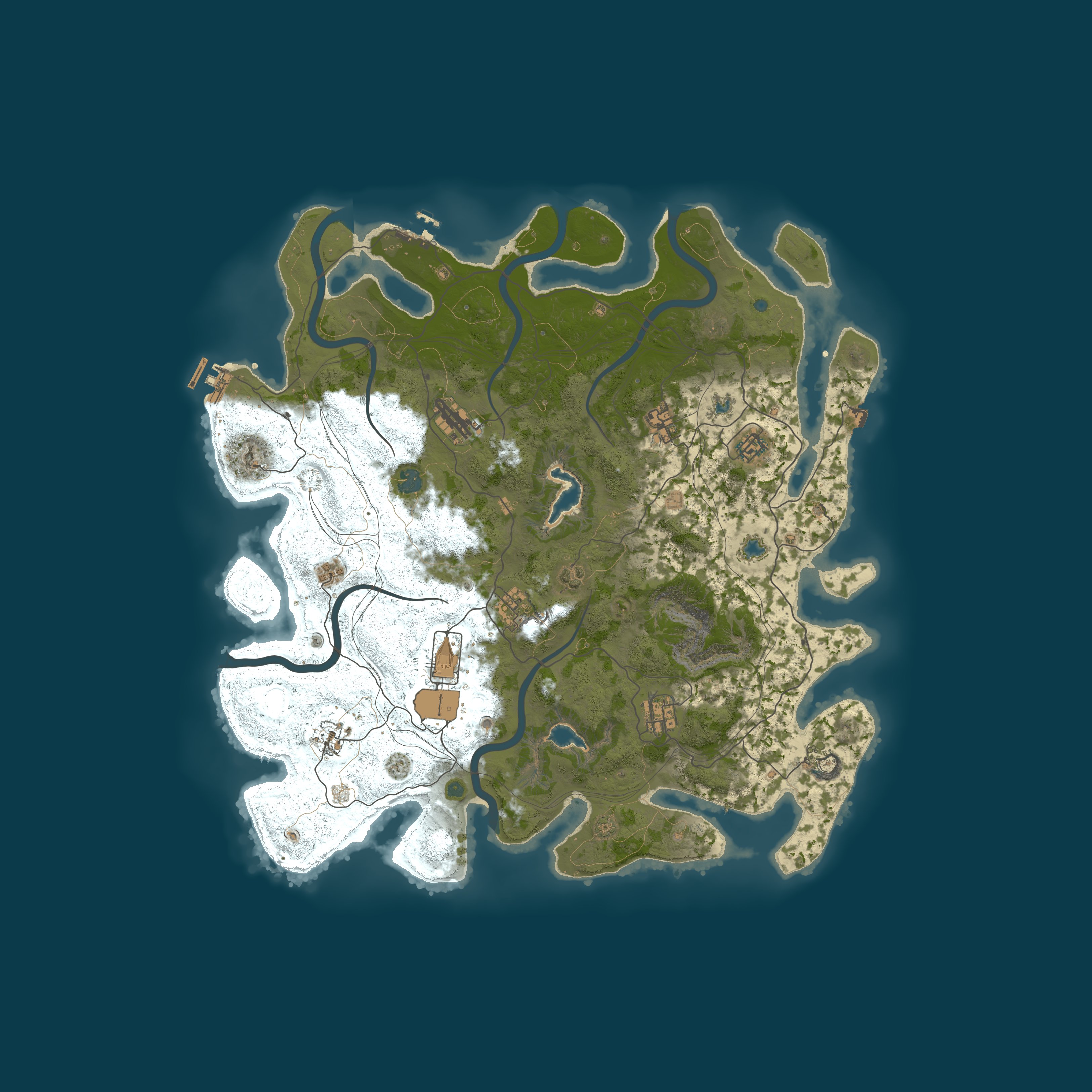 Map for RustiQc | PVE / ZonesPVP | QC FR