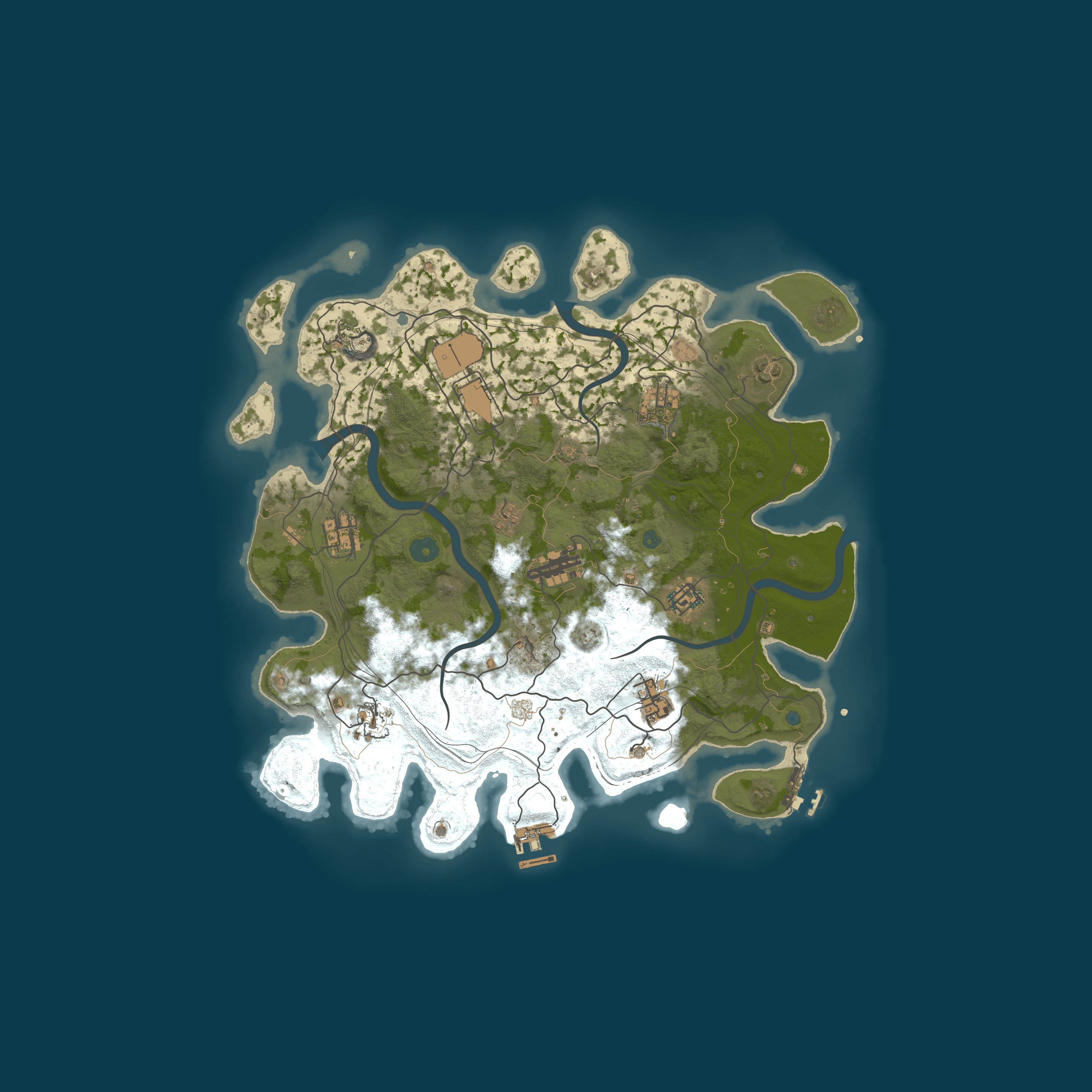 Карта сервера