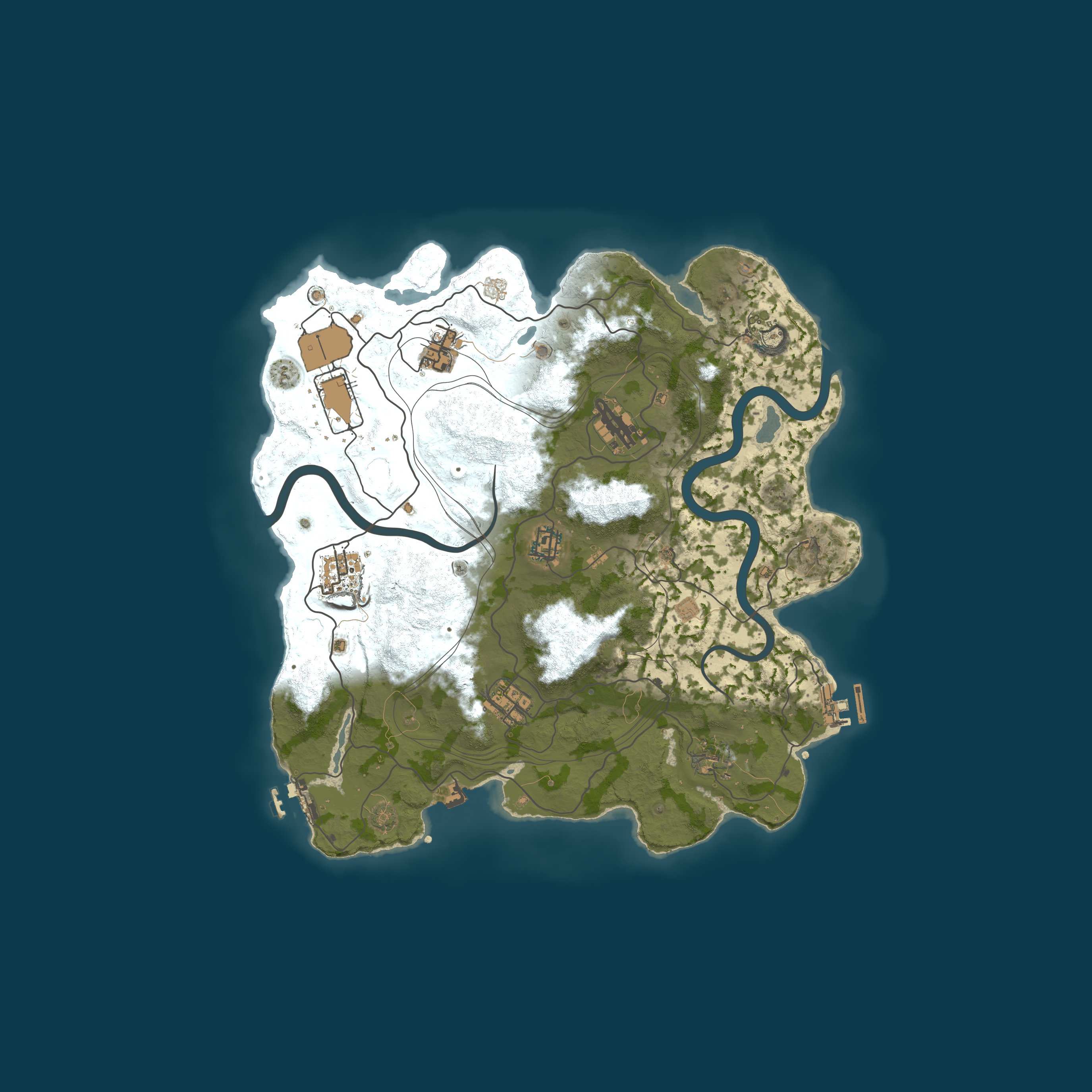 Карта сервера