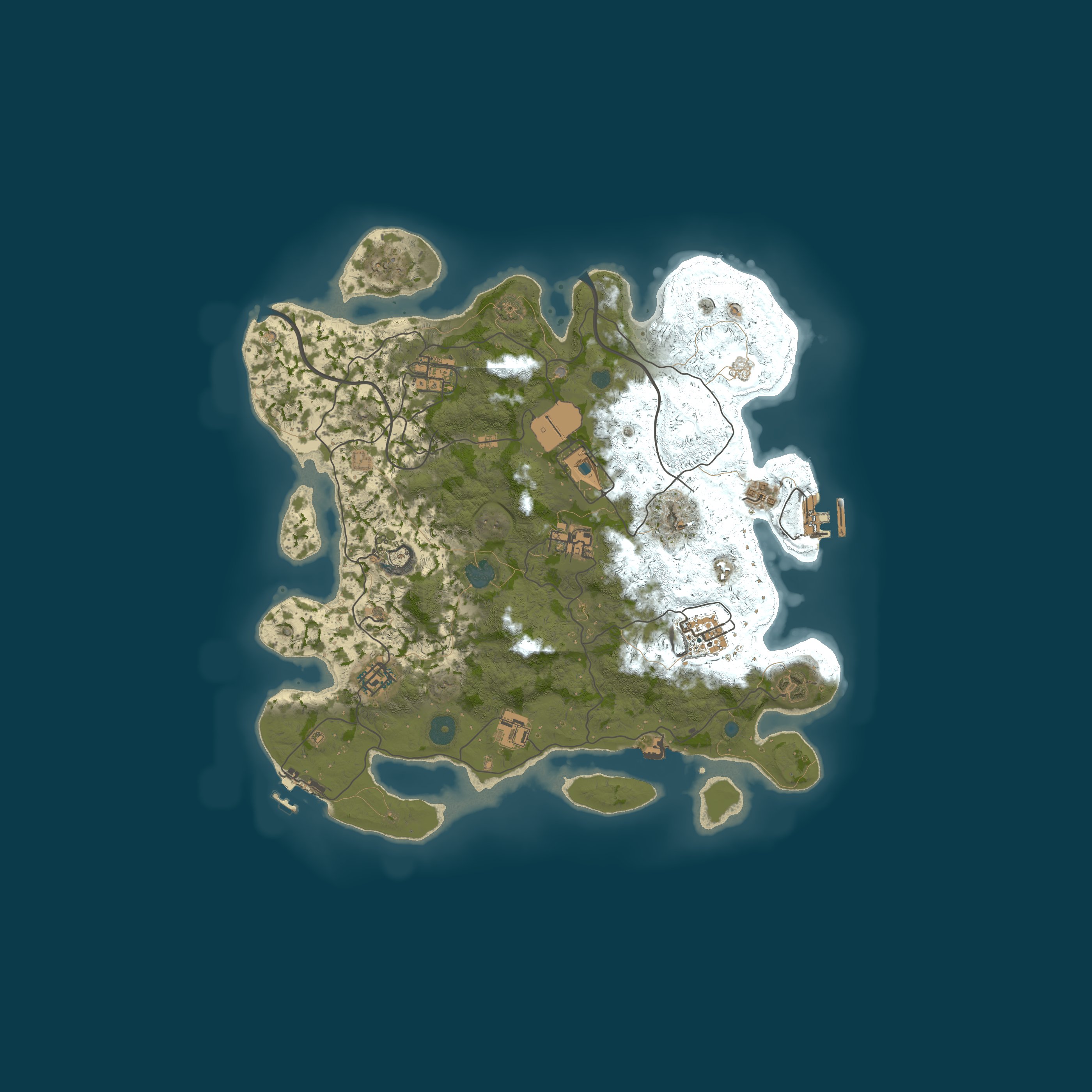 Rust map 3600/1337