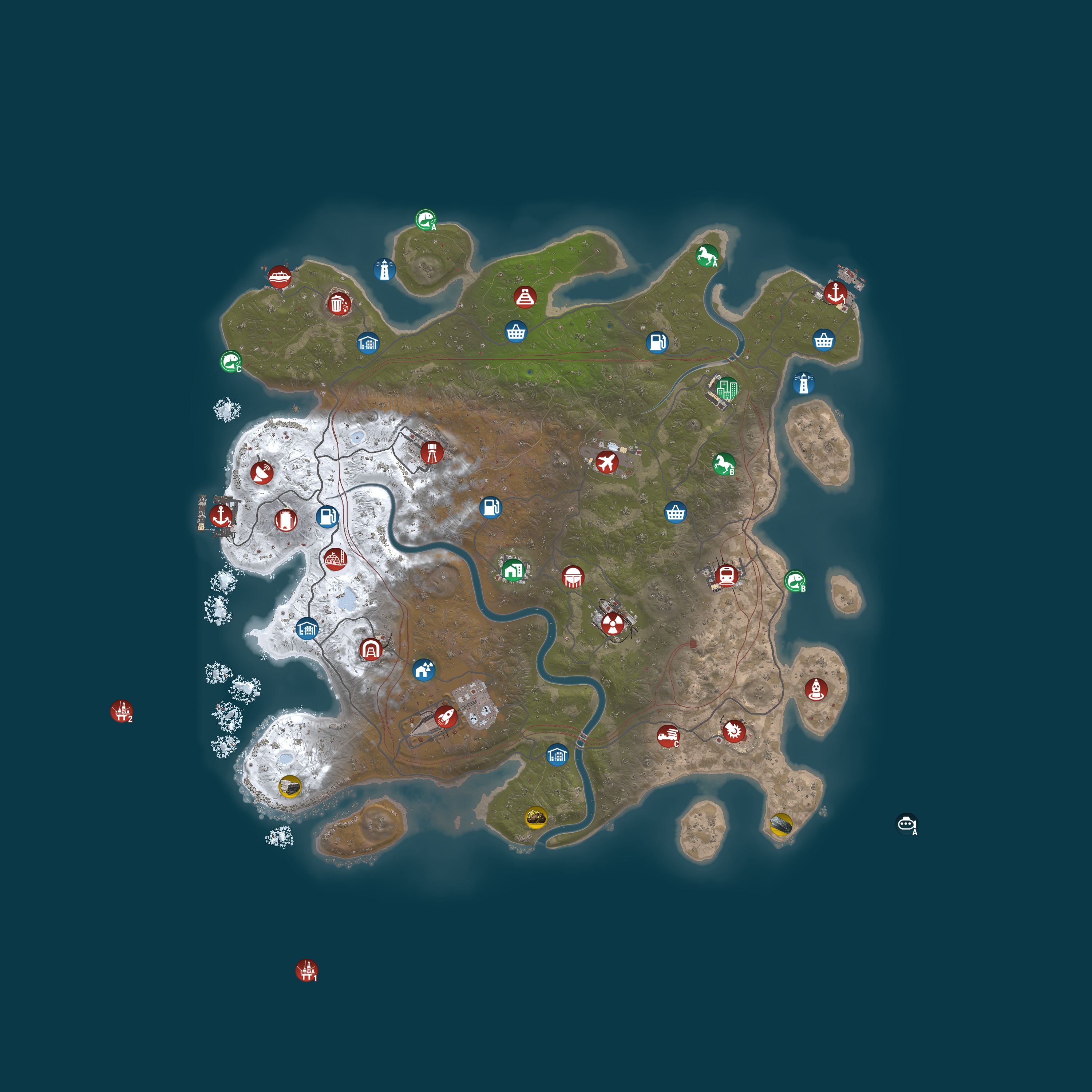 Rust map 4000/1337