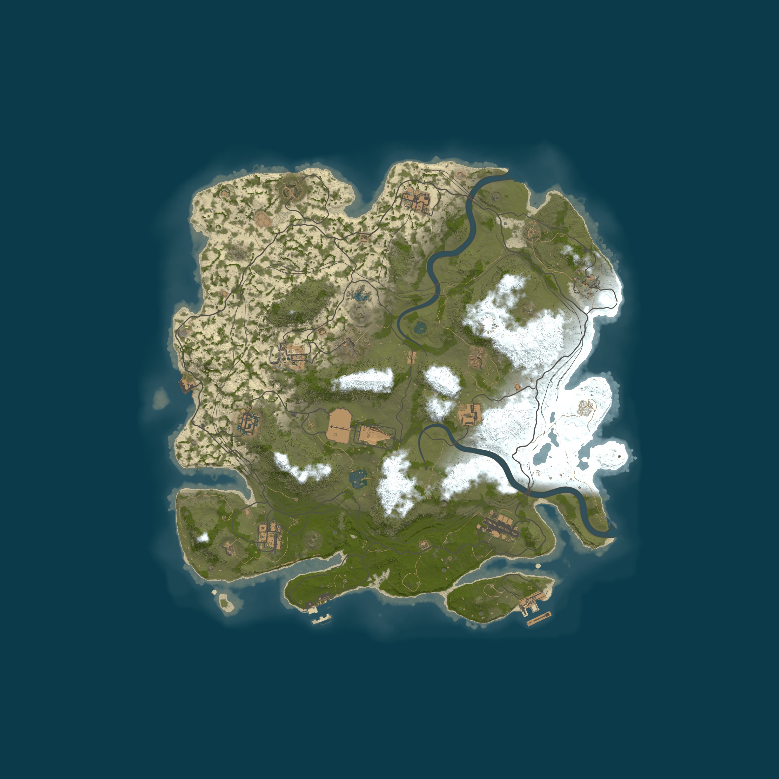Map for Rust4Noobs | Solo only | Vanilla Monthly | No BP Wipe