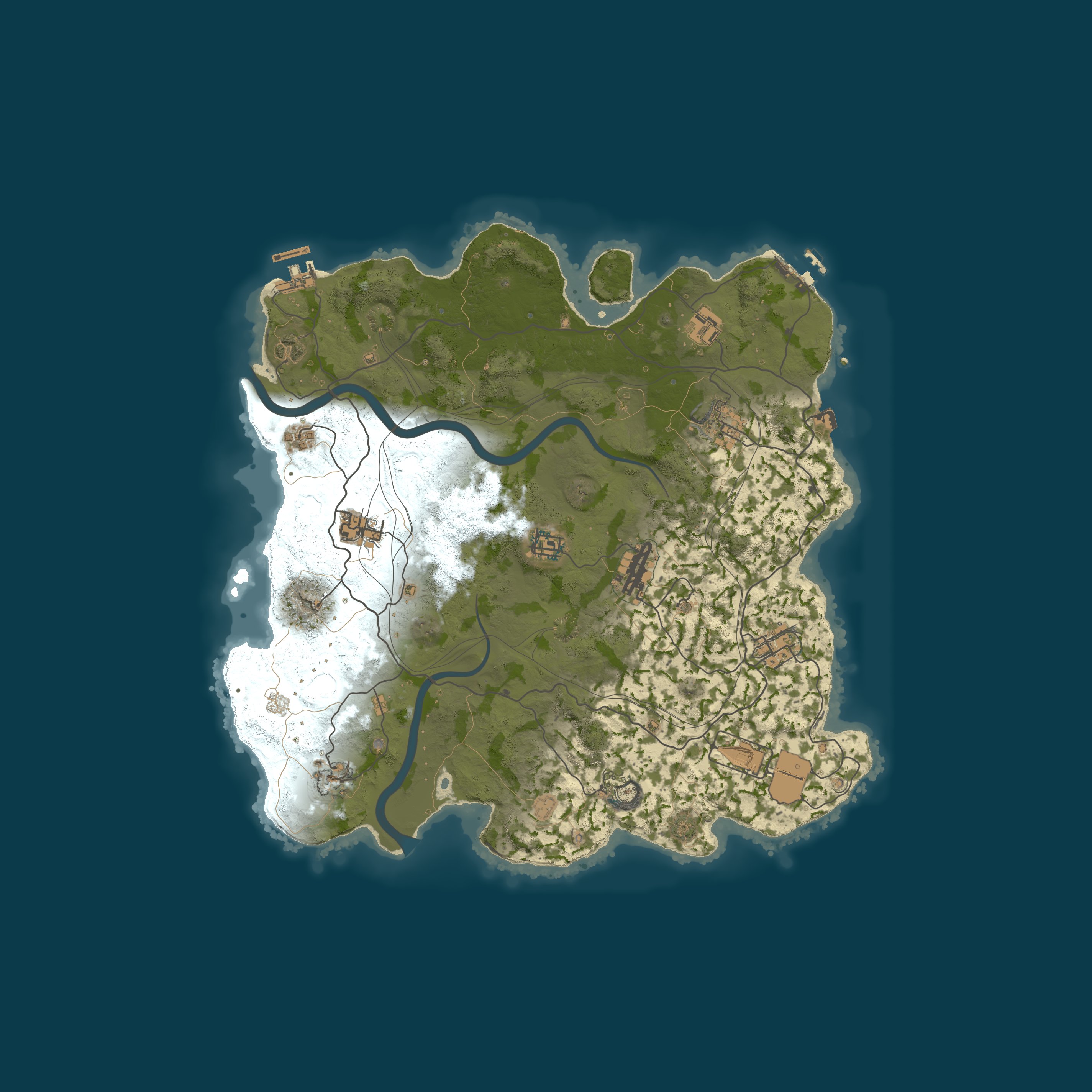Map for WARBANDITS.GG EU 3X |Solo/Duo/Trio/Quad/Max6|LootX3|Clans| JUST