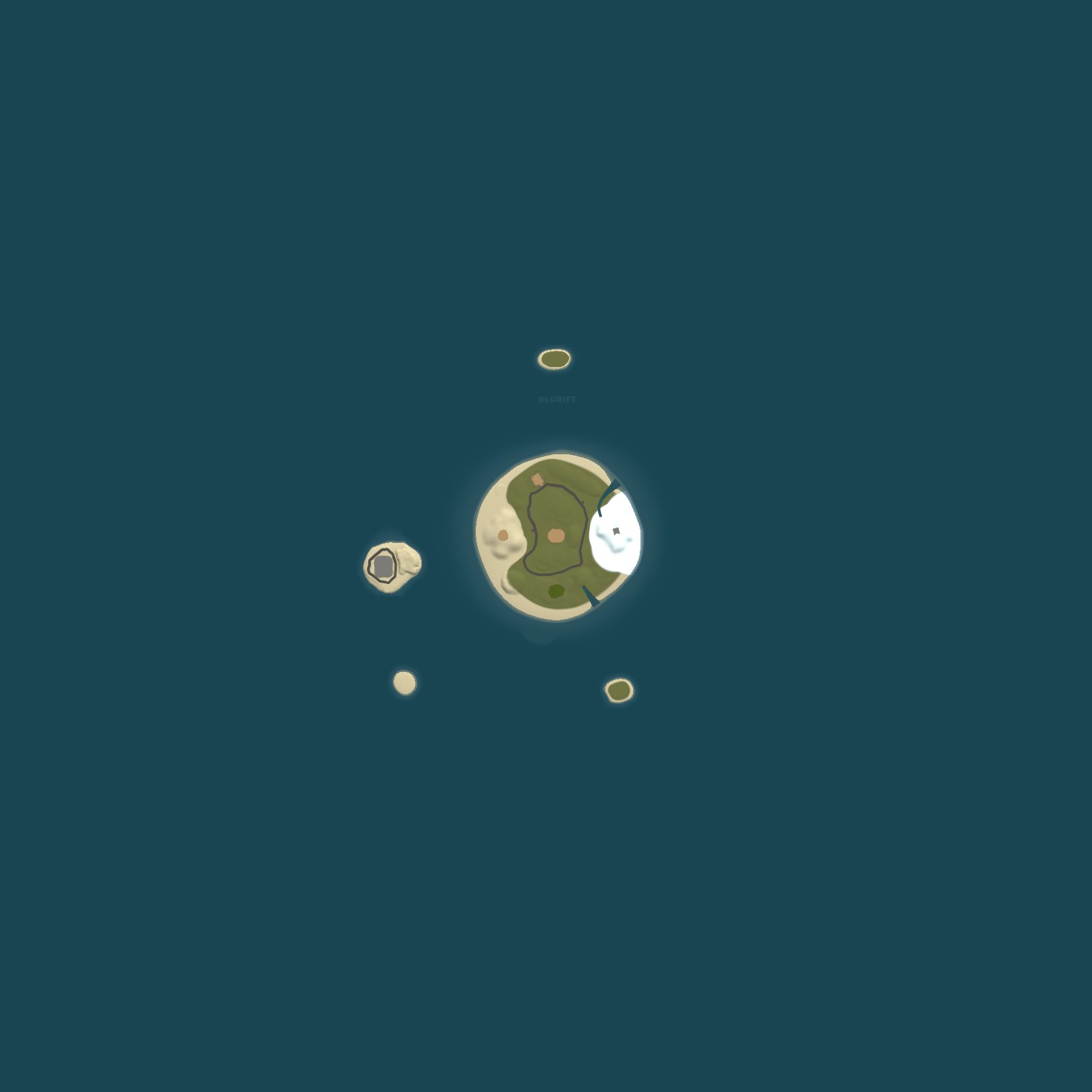 Map for BluRift - US OneGrid 2x | Solo/Duo/Trio | One Grid !
