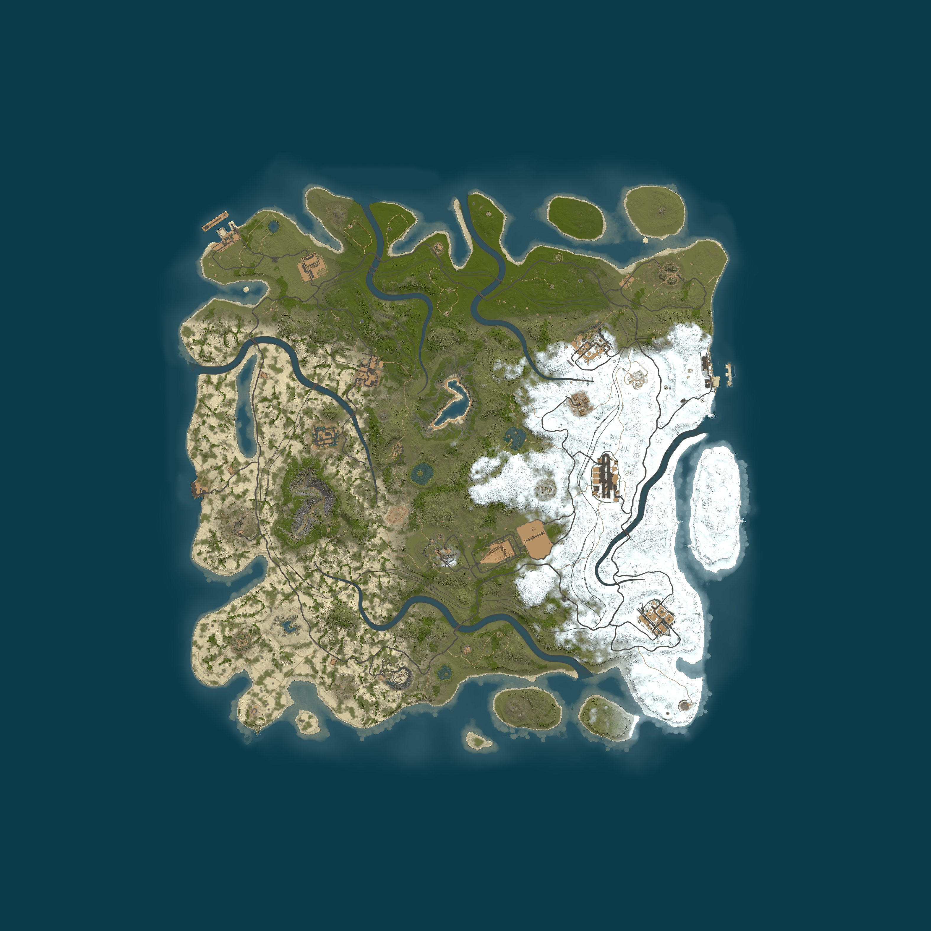 Map for |US| Wilderness Retreat |Noob friendly