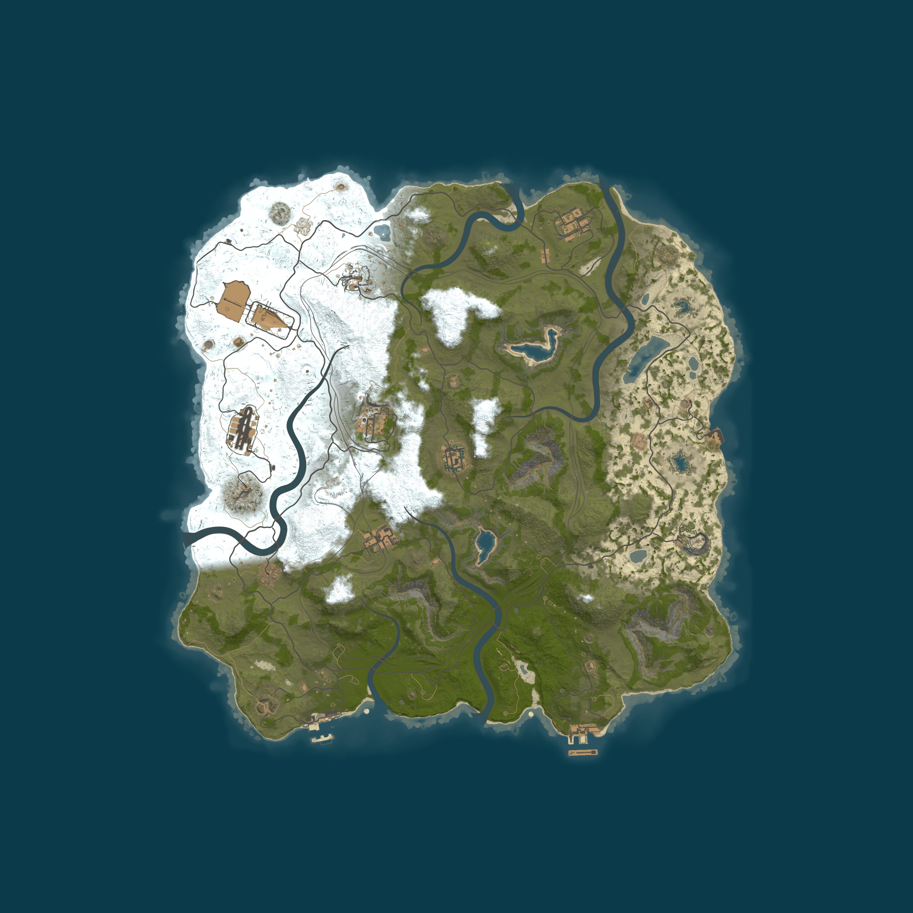 Map for Reddit.com/r/PlayRust - EU Monthly