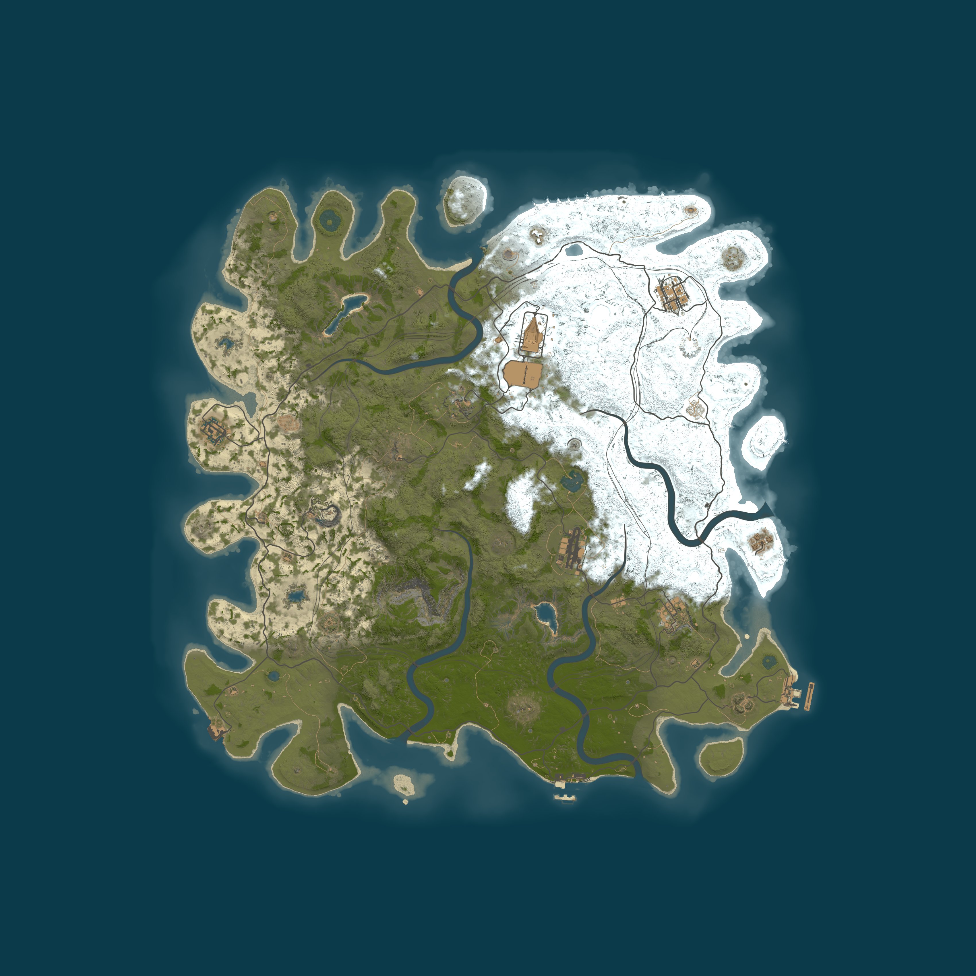 Map for [GER|PVE] RustRentner | EVENTS | SKILLS | MORE