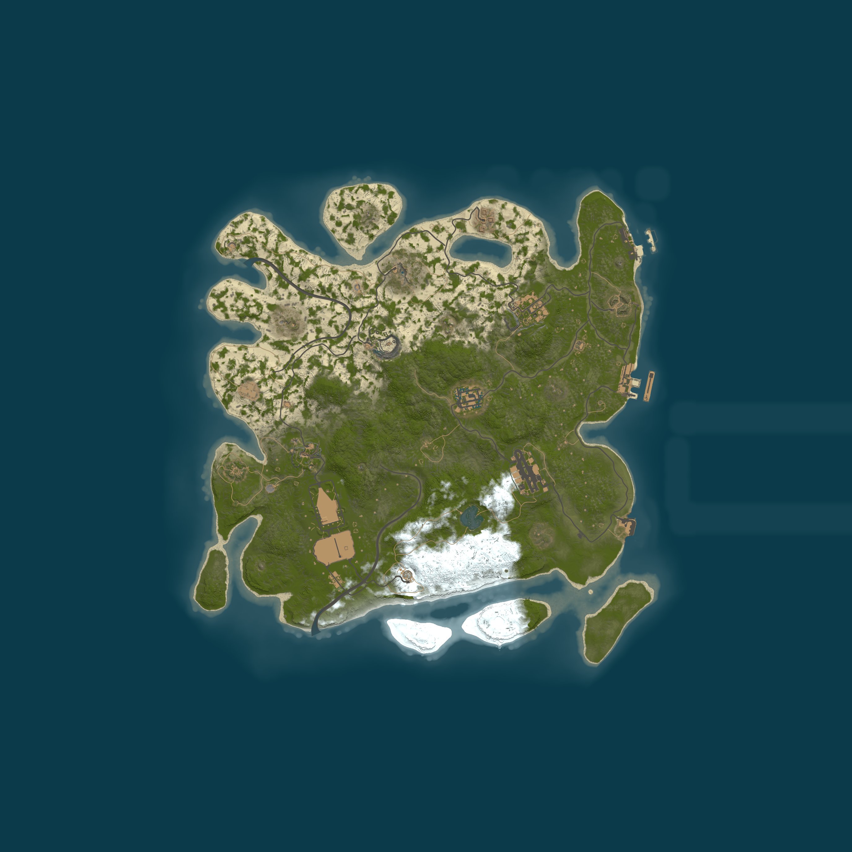 Map for RUSTCORP X2 | NOLIMIT | FPS++ | UFA