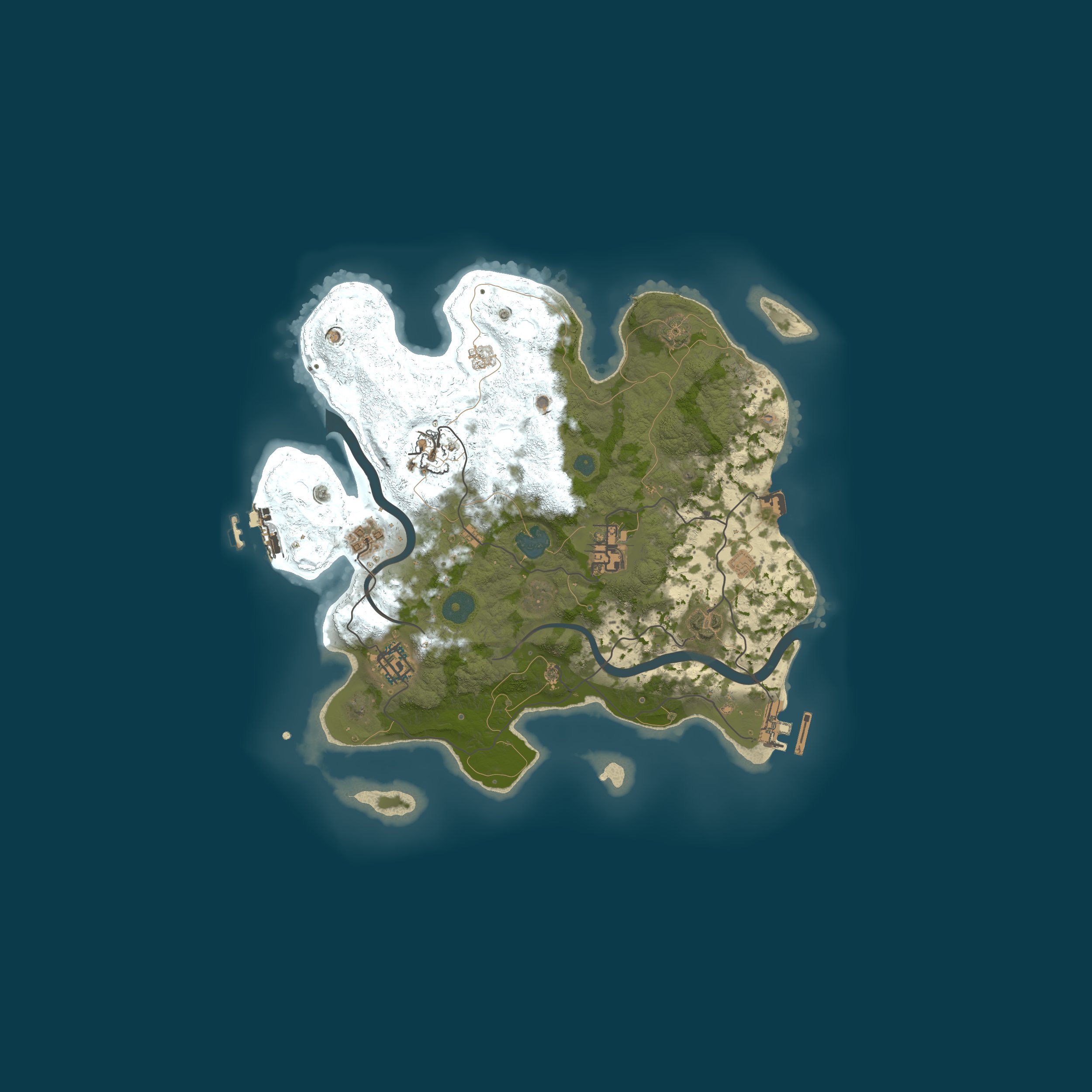 Карта сервера