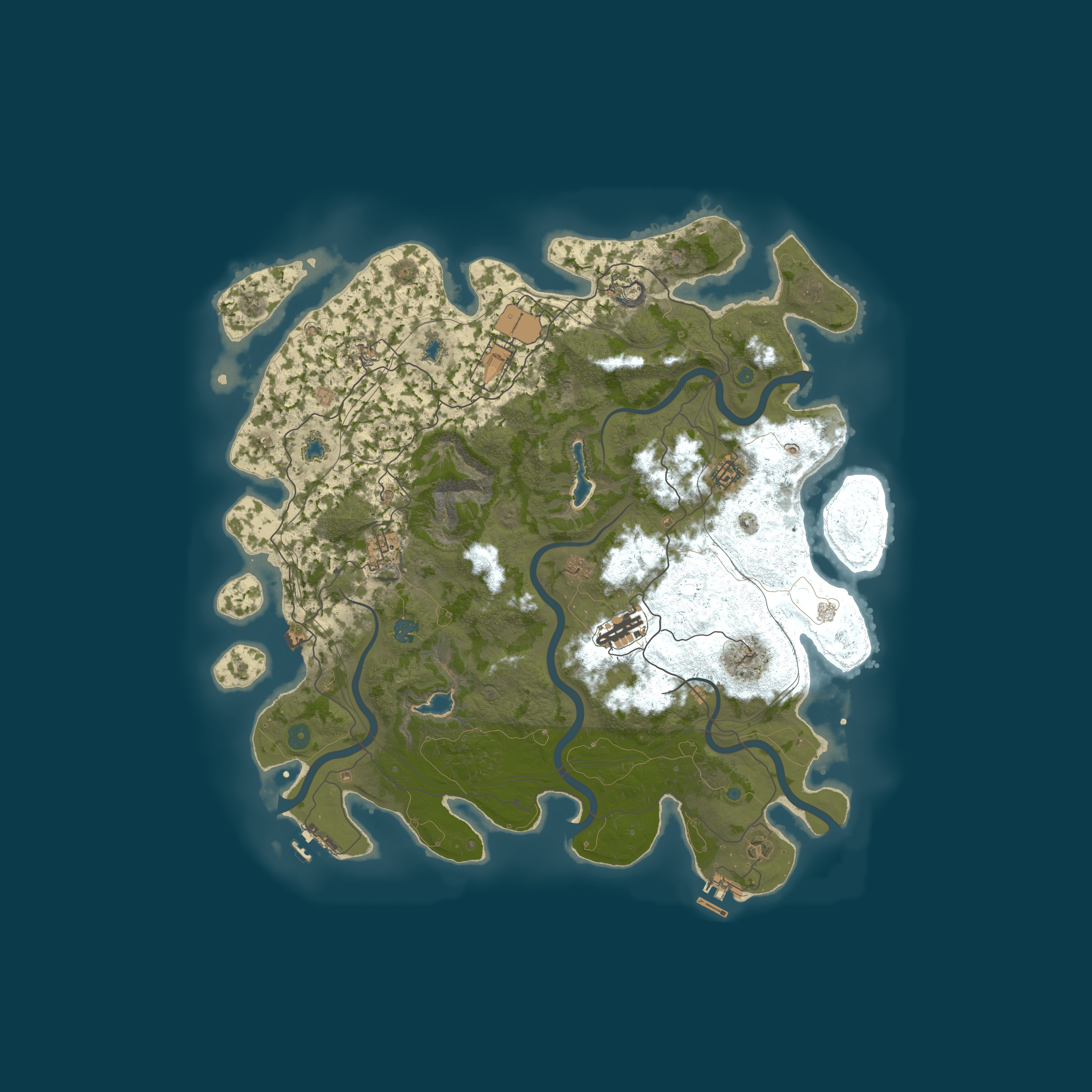 Map for Norway WestCoast 3X Solo Duo Trio