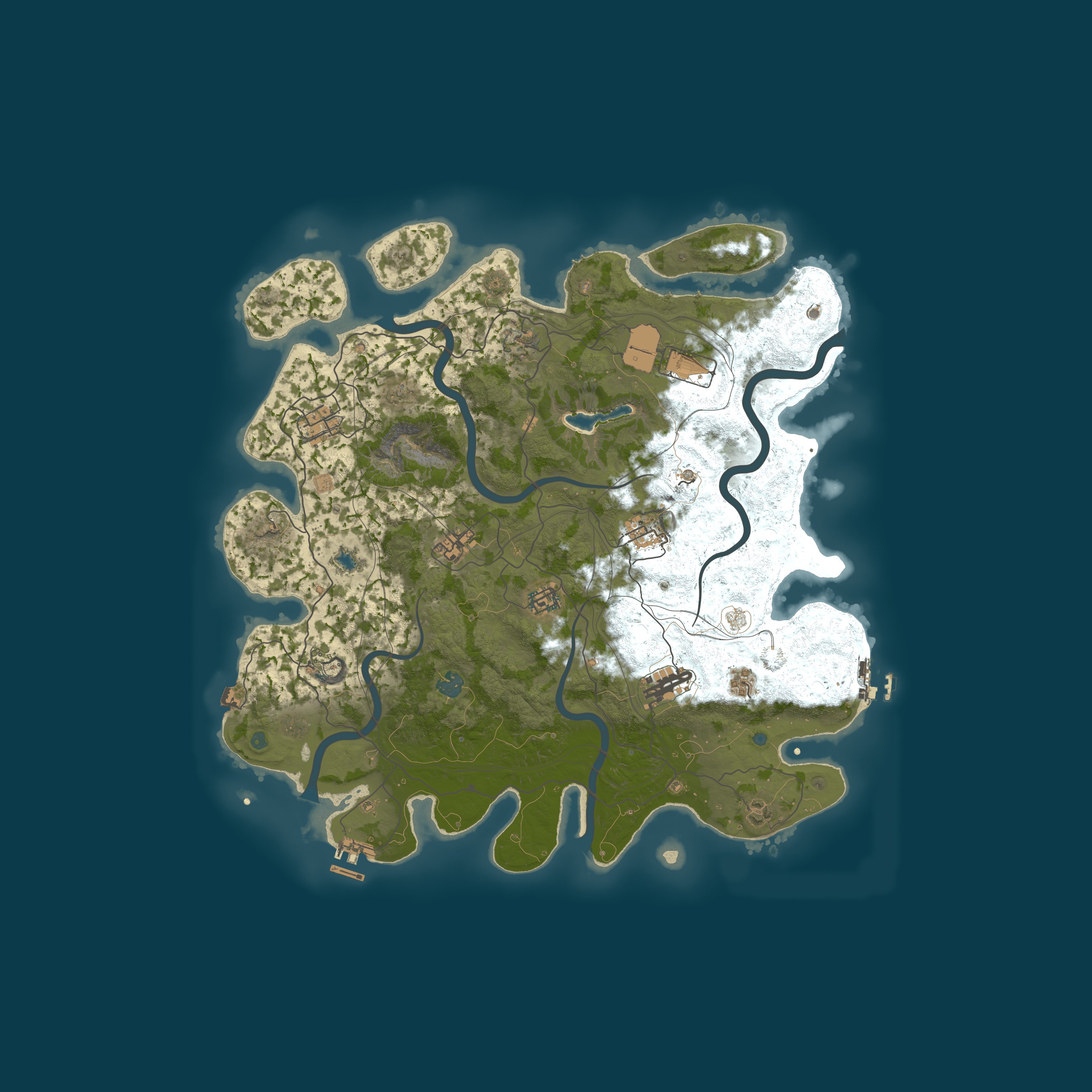 Map for Gleam / Vanilla 2x Components