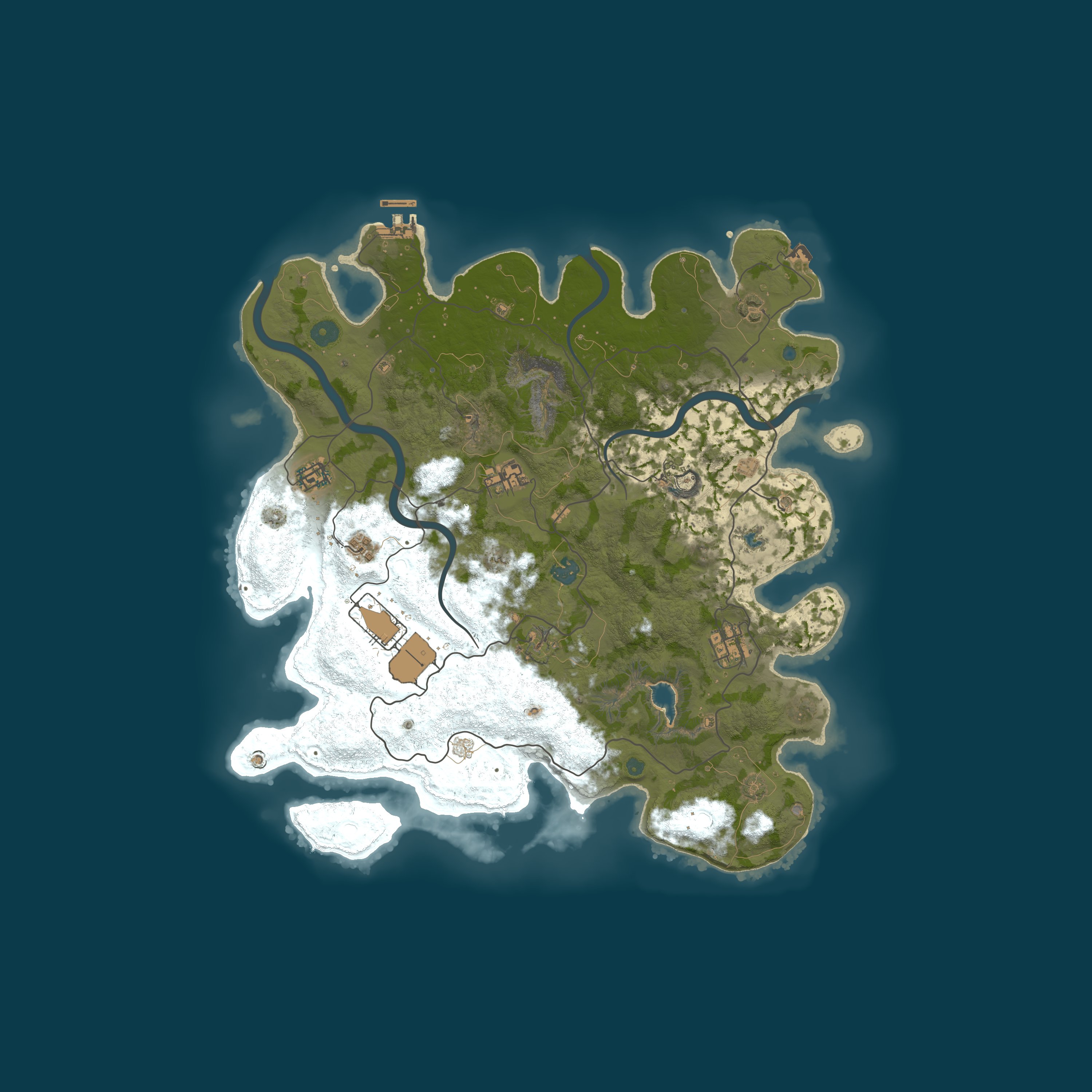 Карта сервера