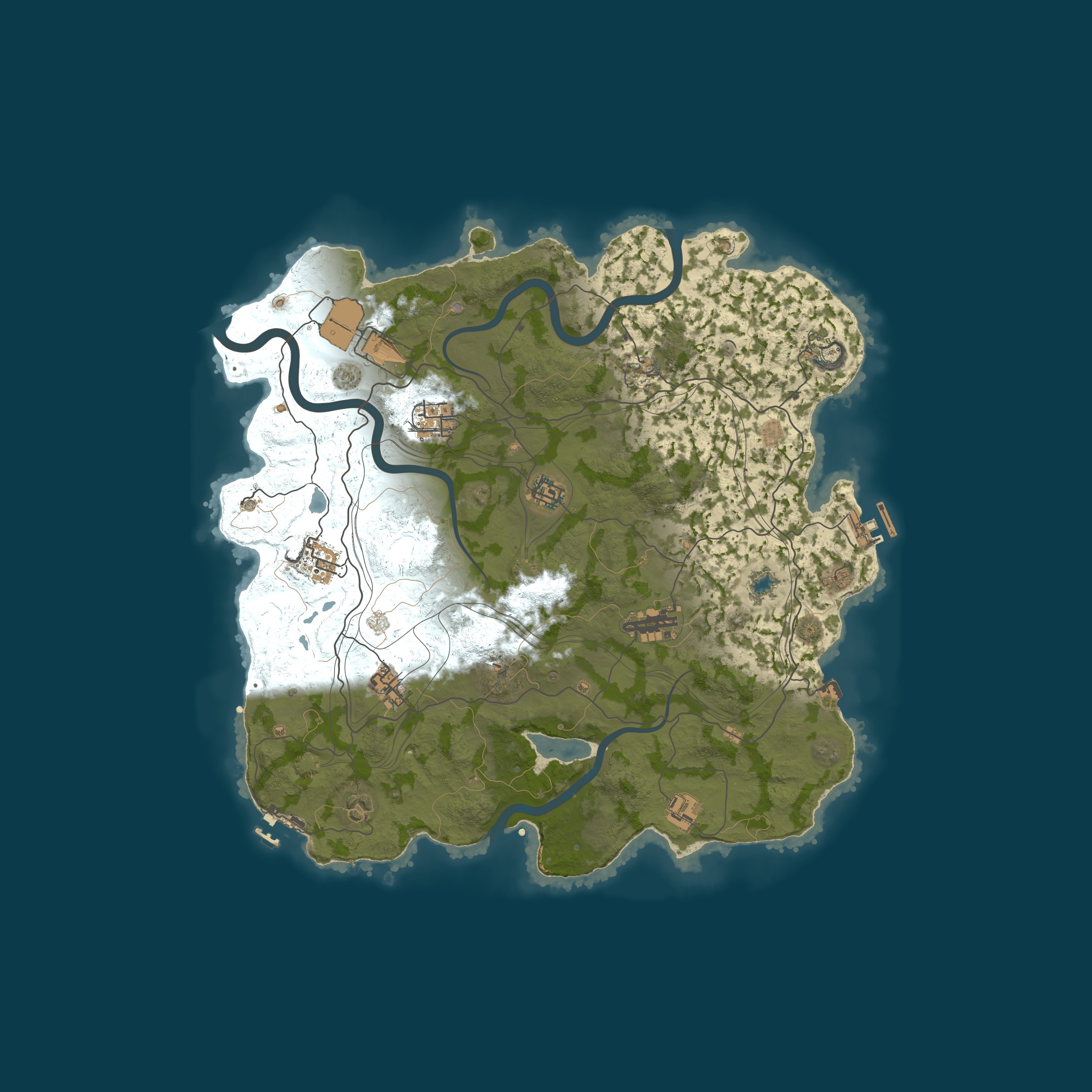 Rust map 3900/1337