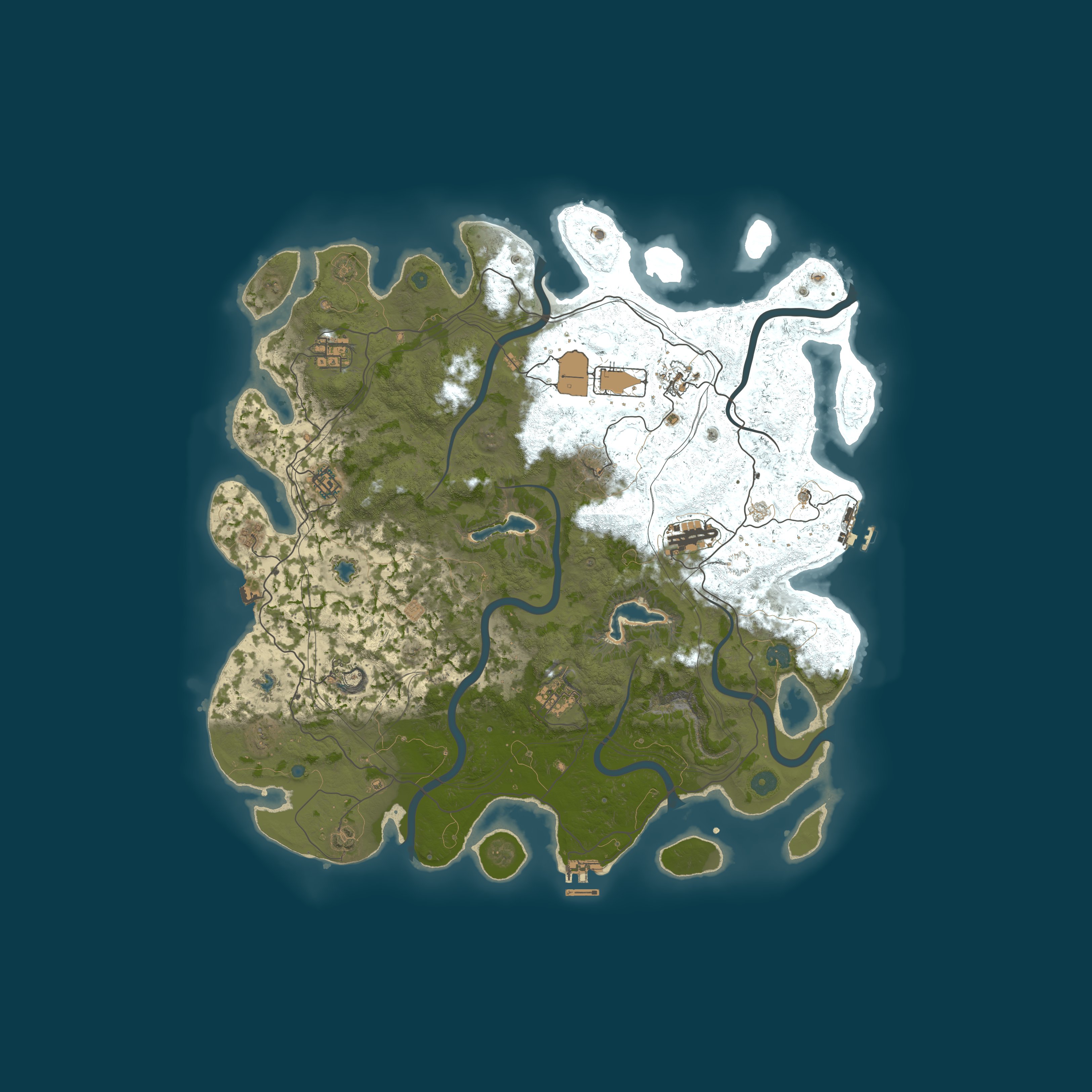 Map for [AU] Retro Rust PVE | 3x | Fridays 6pm | Weekly Main