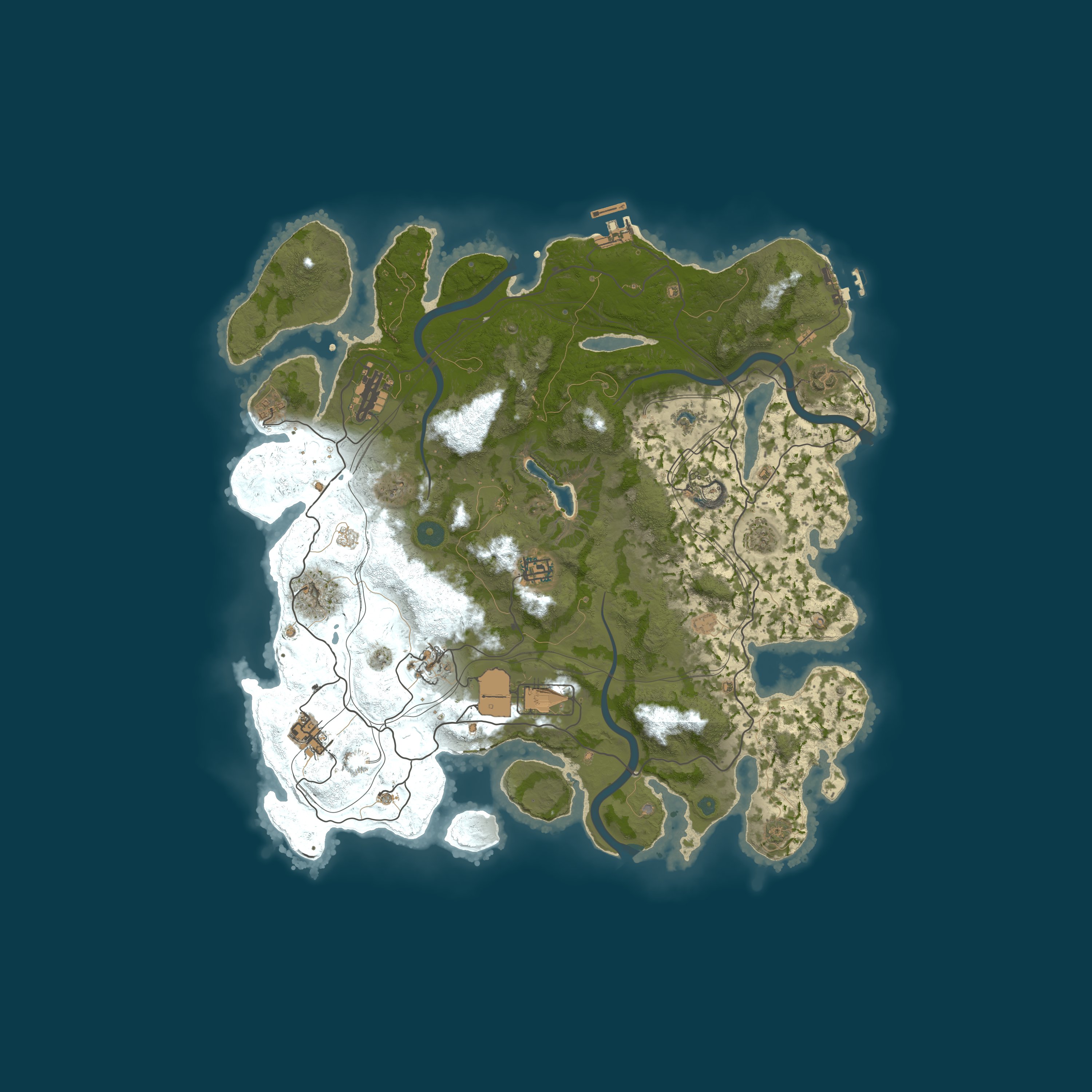 Rust map 4000/1337