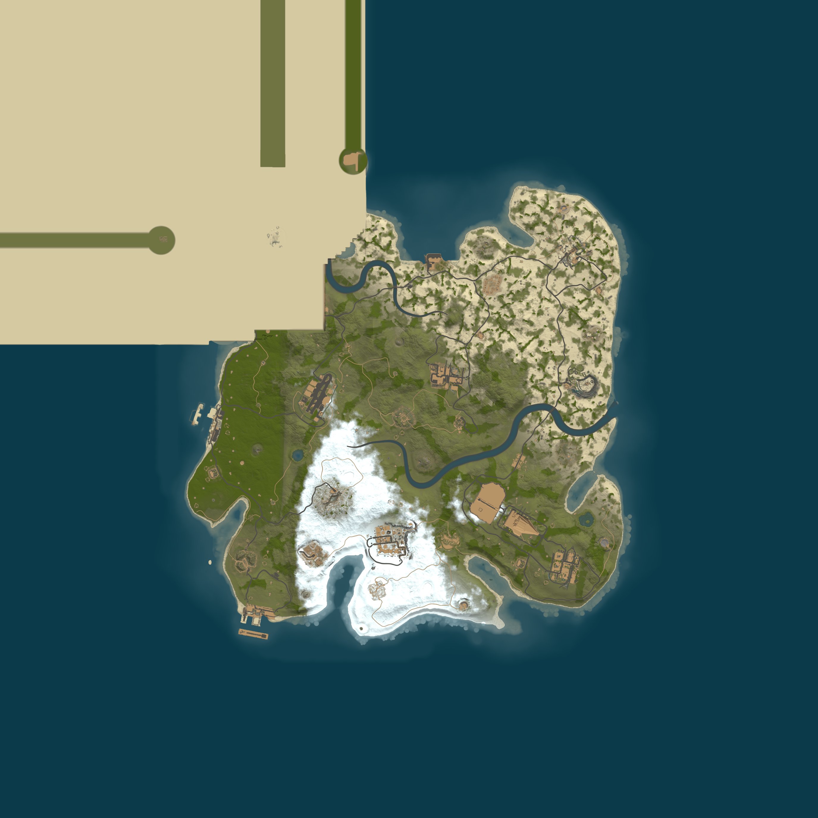 Map for Blame your Aim - The Arena Server - 1v1 | Horse-1v1 | FC | Aren