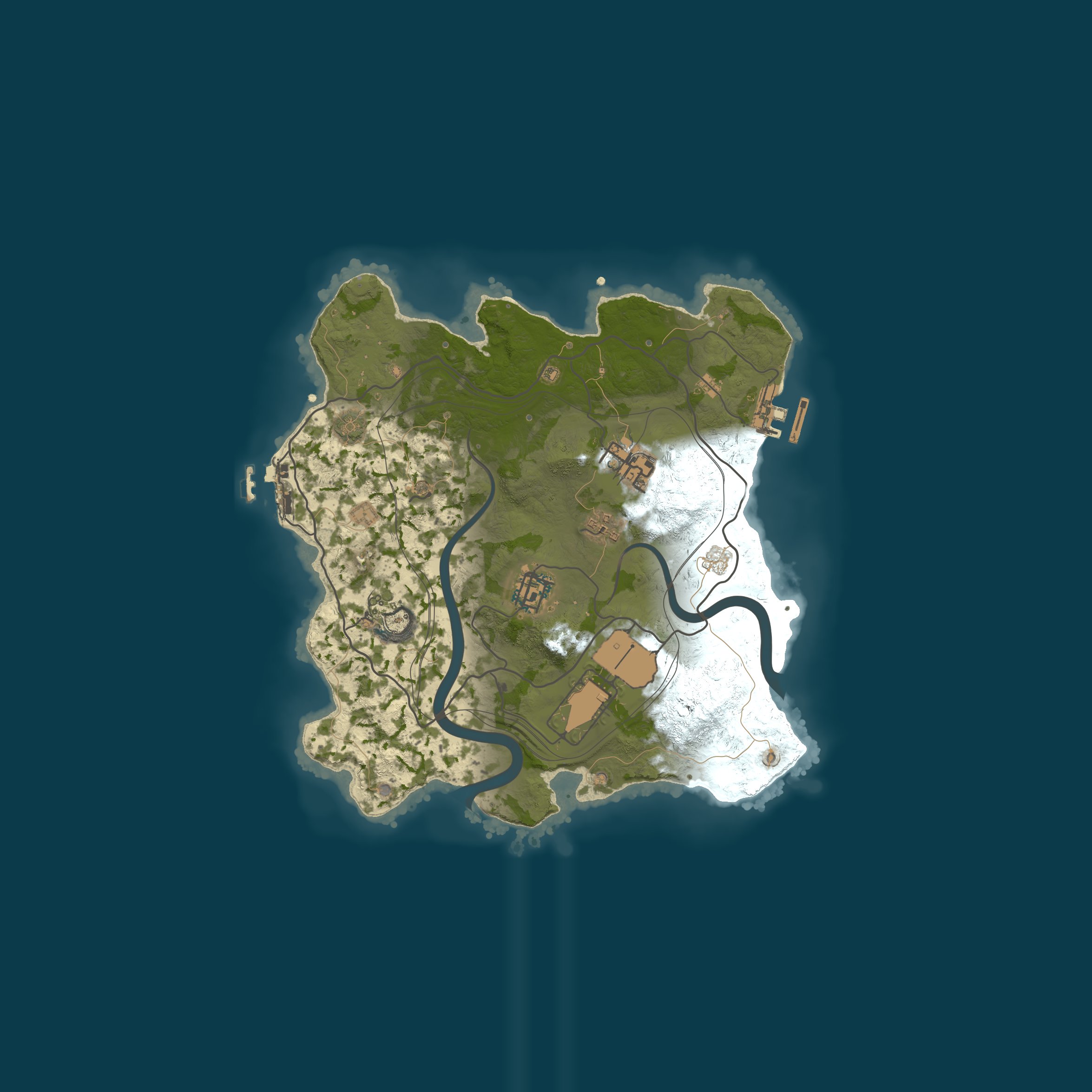 Карта сервера