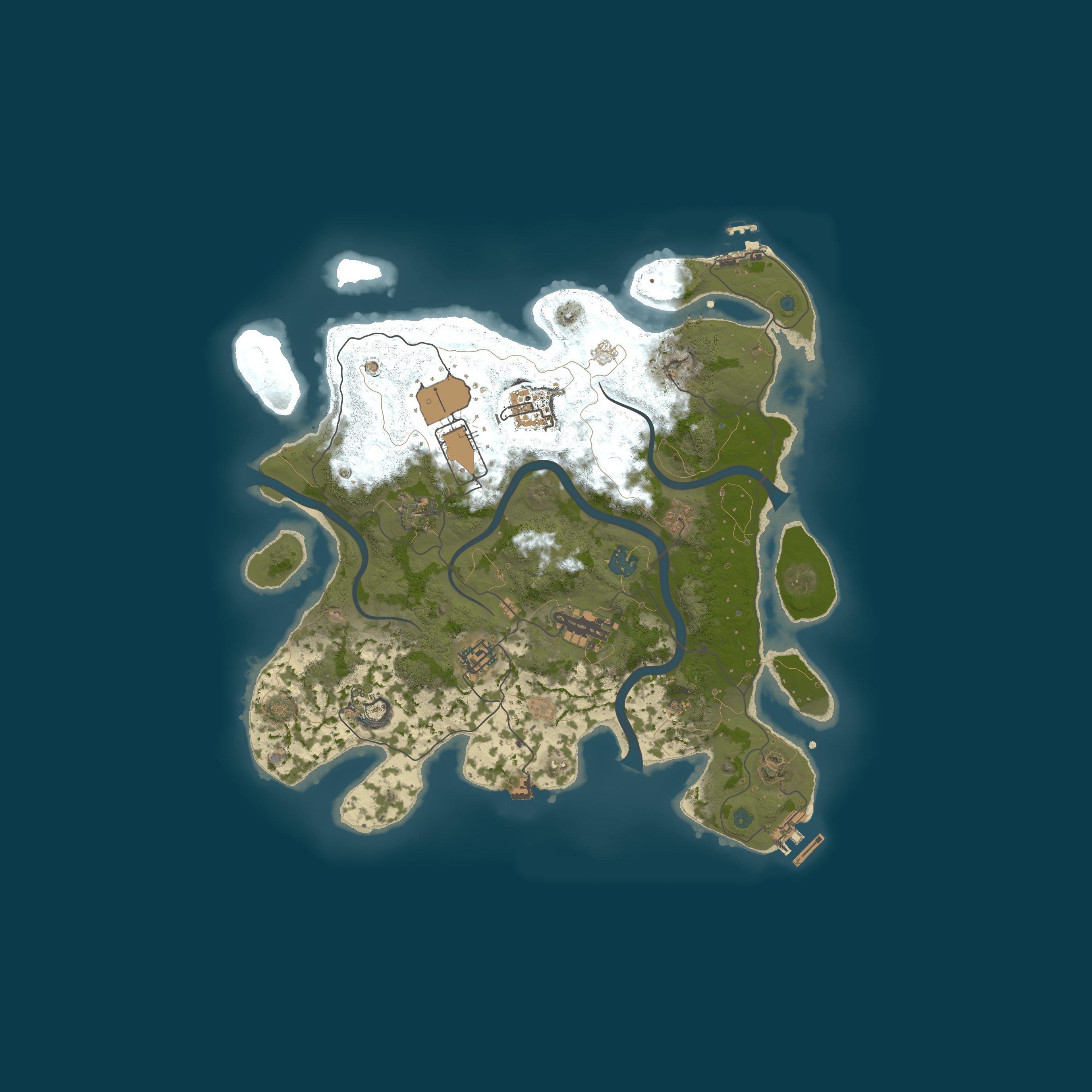 Map for [BR/LATAM] RUSTICO 5X SOLO/DUO | FULLWIPE 23/3 NEW UPDATE!