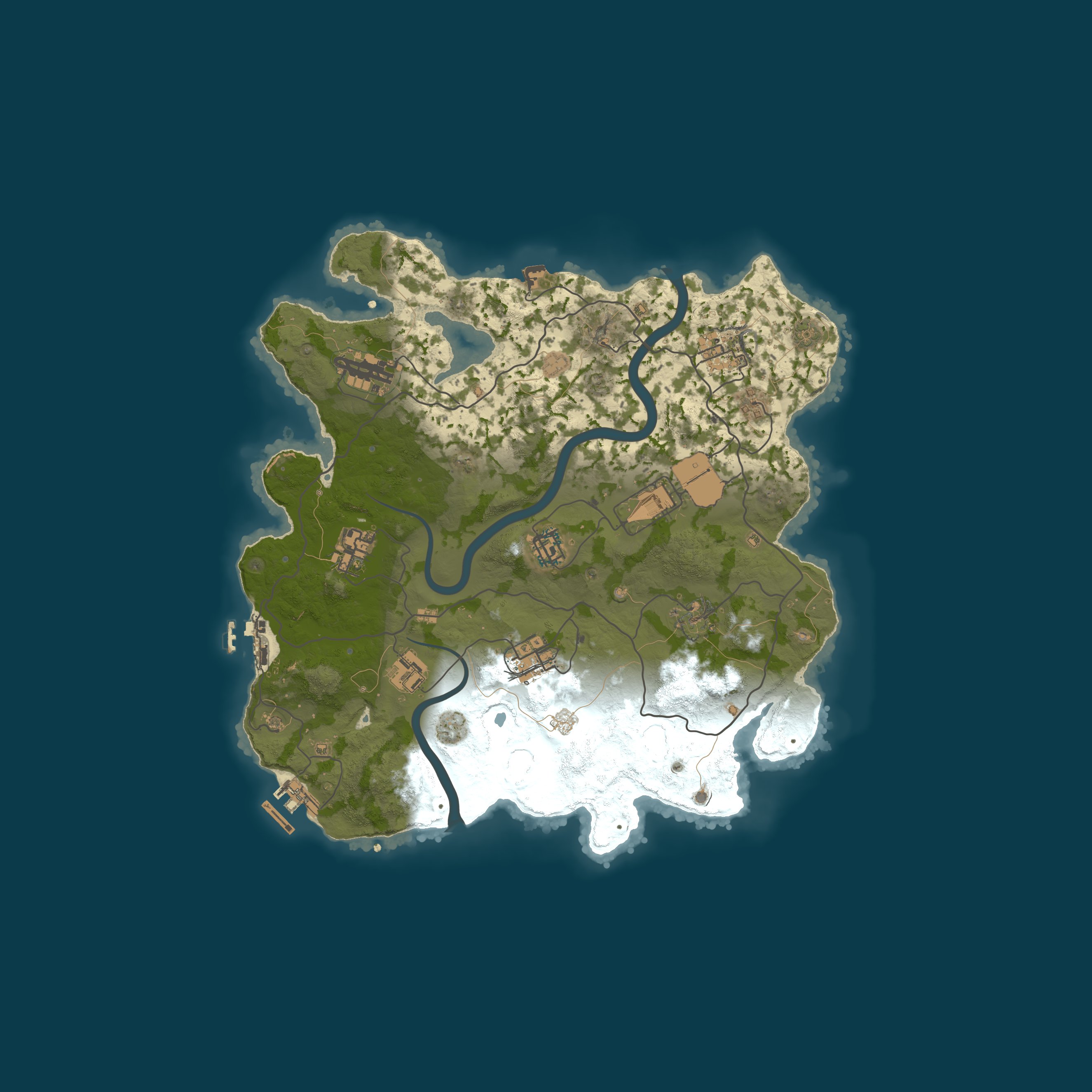 Map for [FULLWIPE 10/8] RusticoARG #1 [X5|SOLO/DUO/TRIO|KITS|PVP|LATAM]