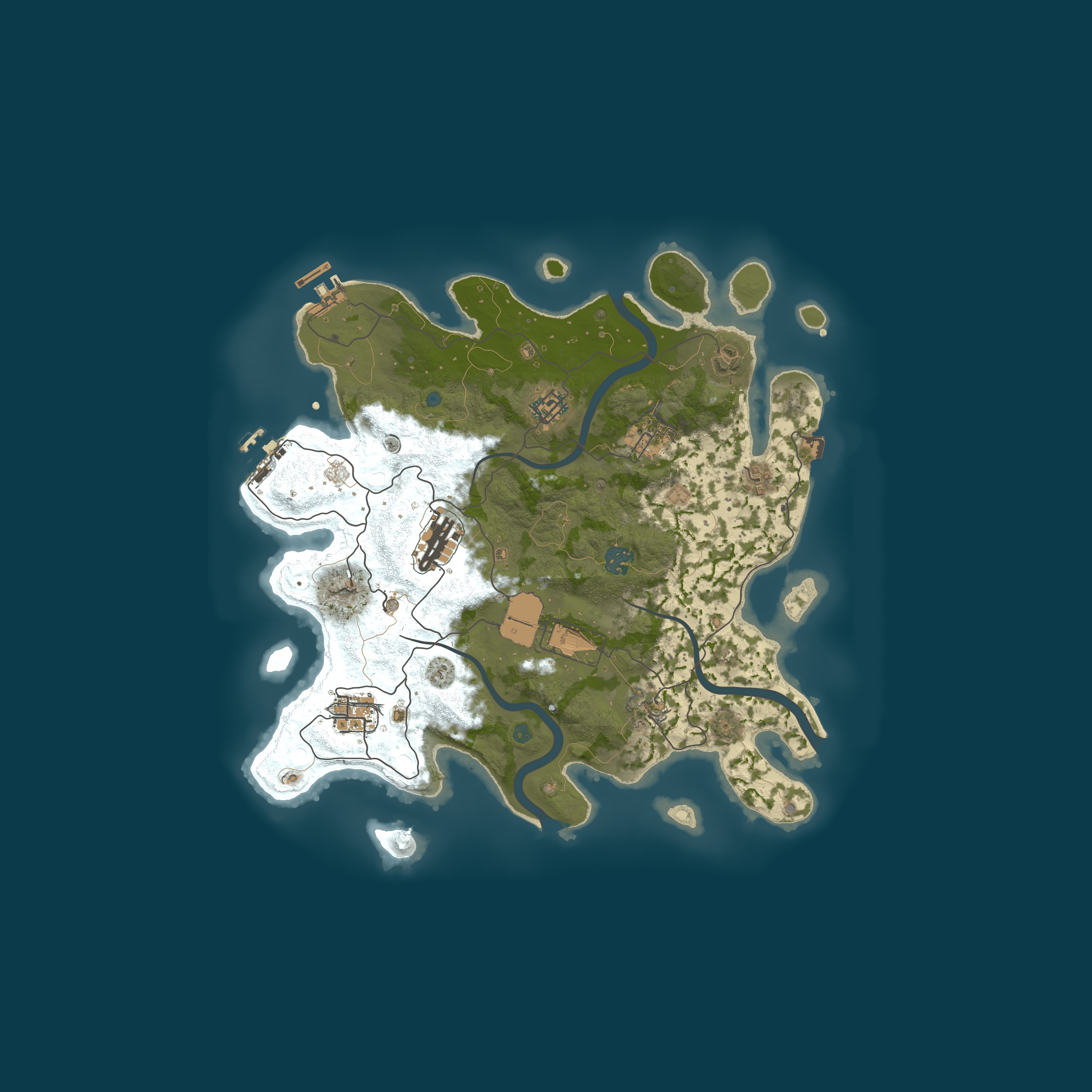 Map for [Noobs] Rusty - 2800 solo/duo/trio