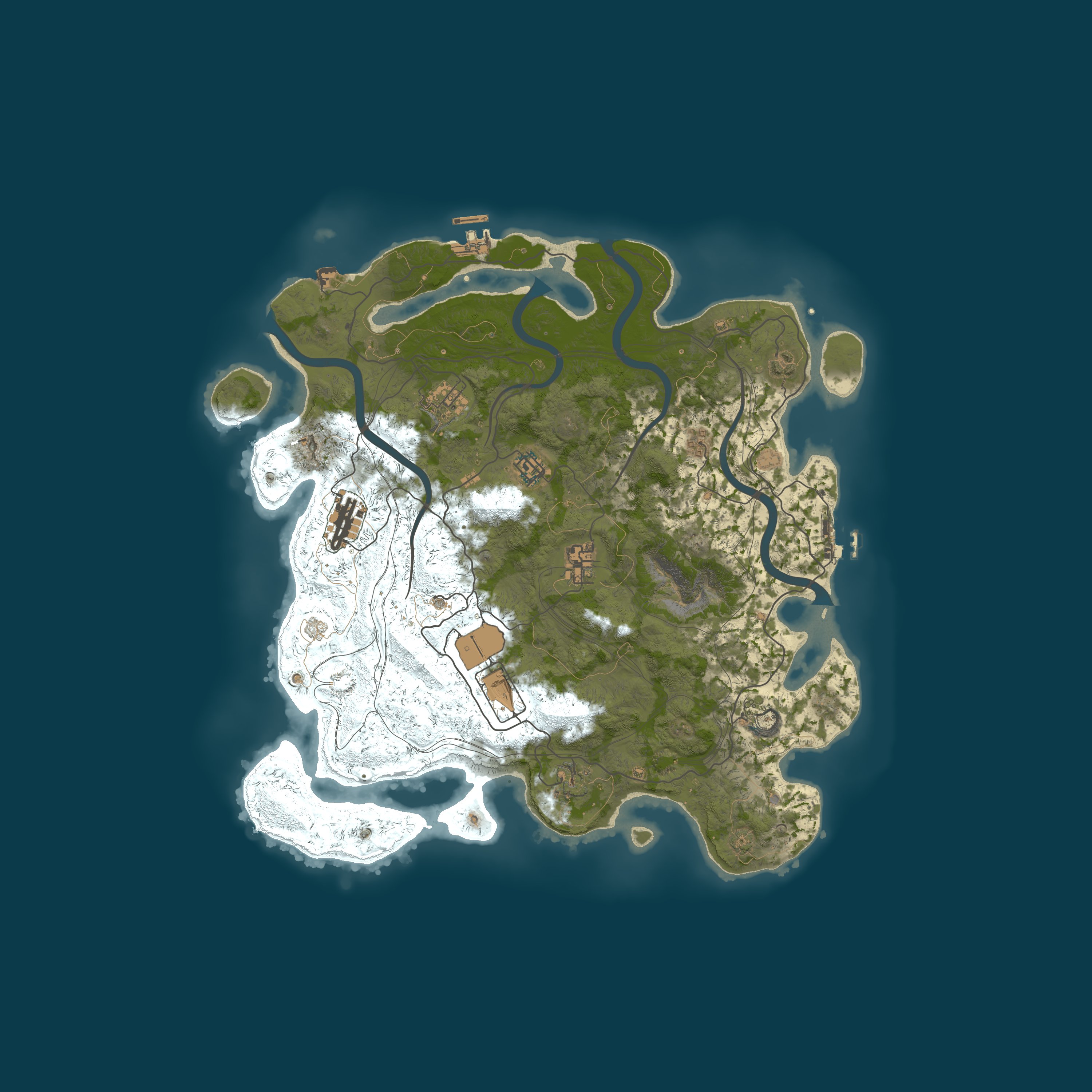 Rust map 4000/1337