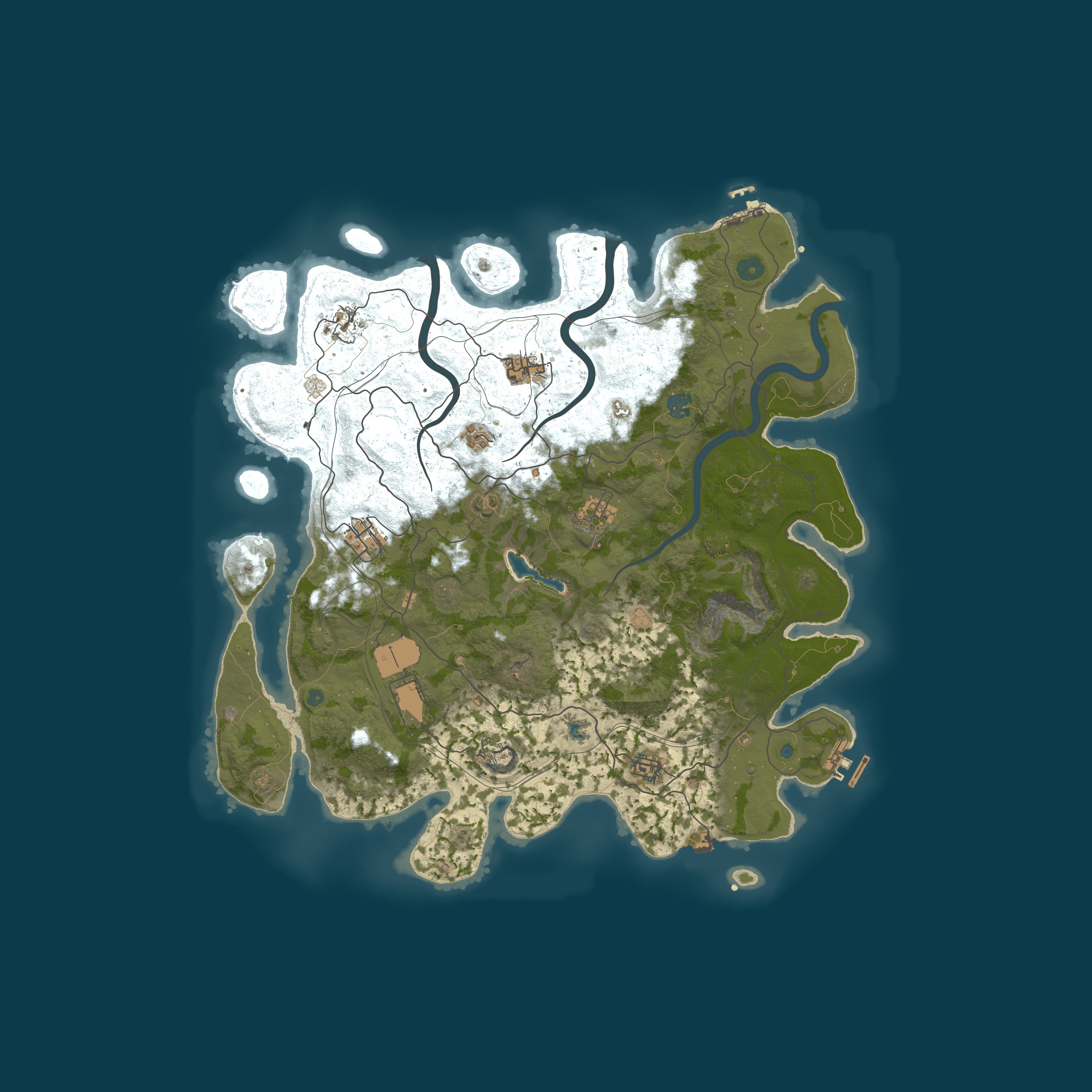 Map for Rusty Bone Solo/Duo EU | Weekly Wipe 4 days ago on 19/03 | Prem