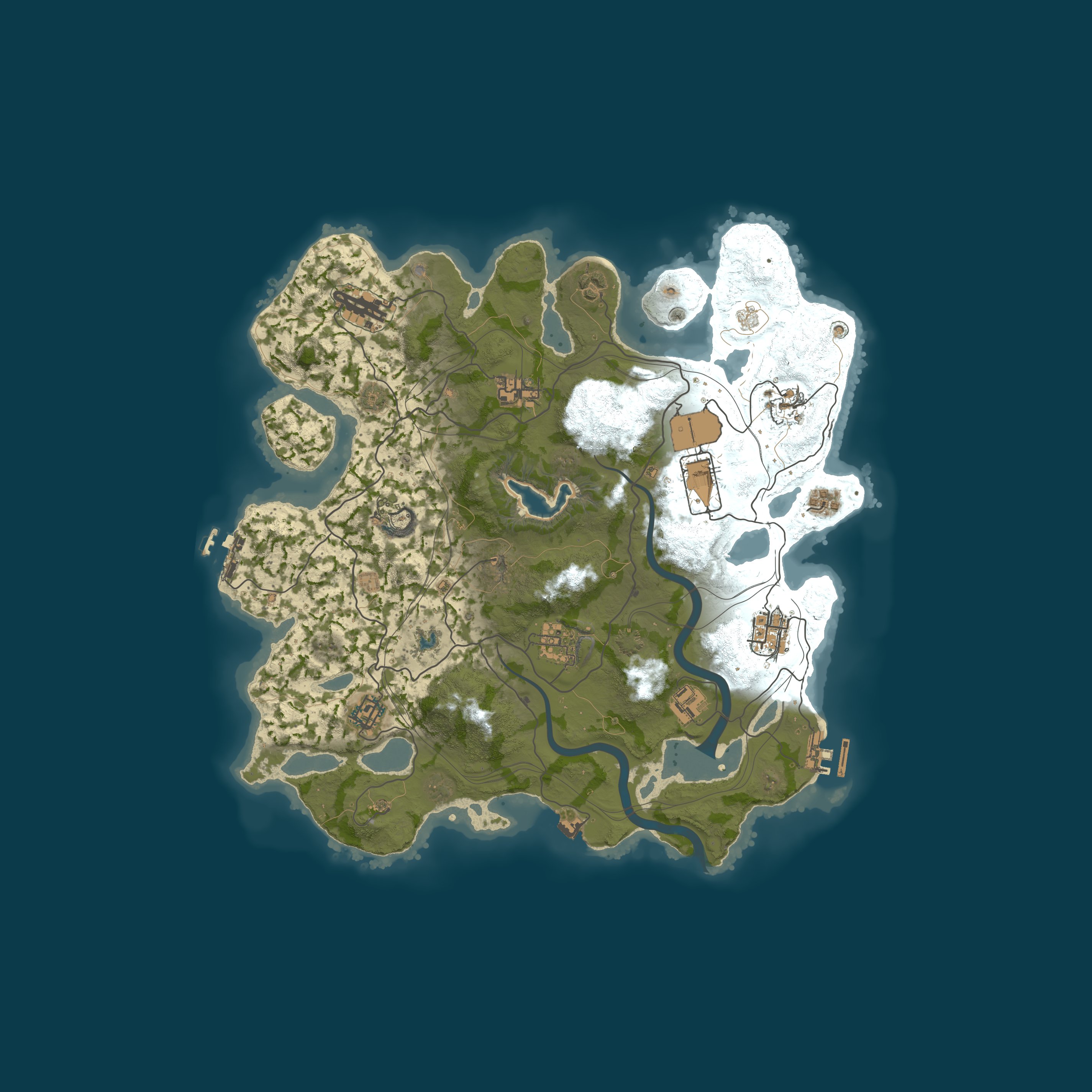 Rust map 3700/1337