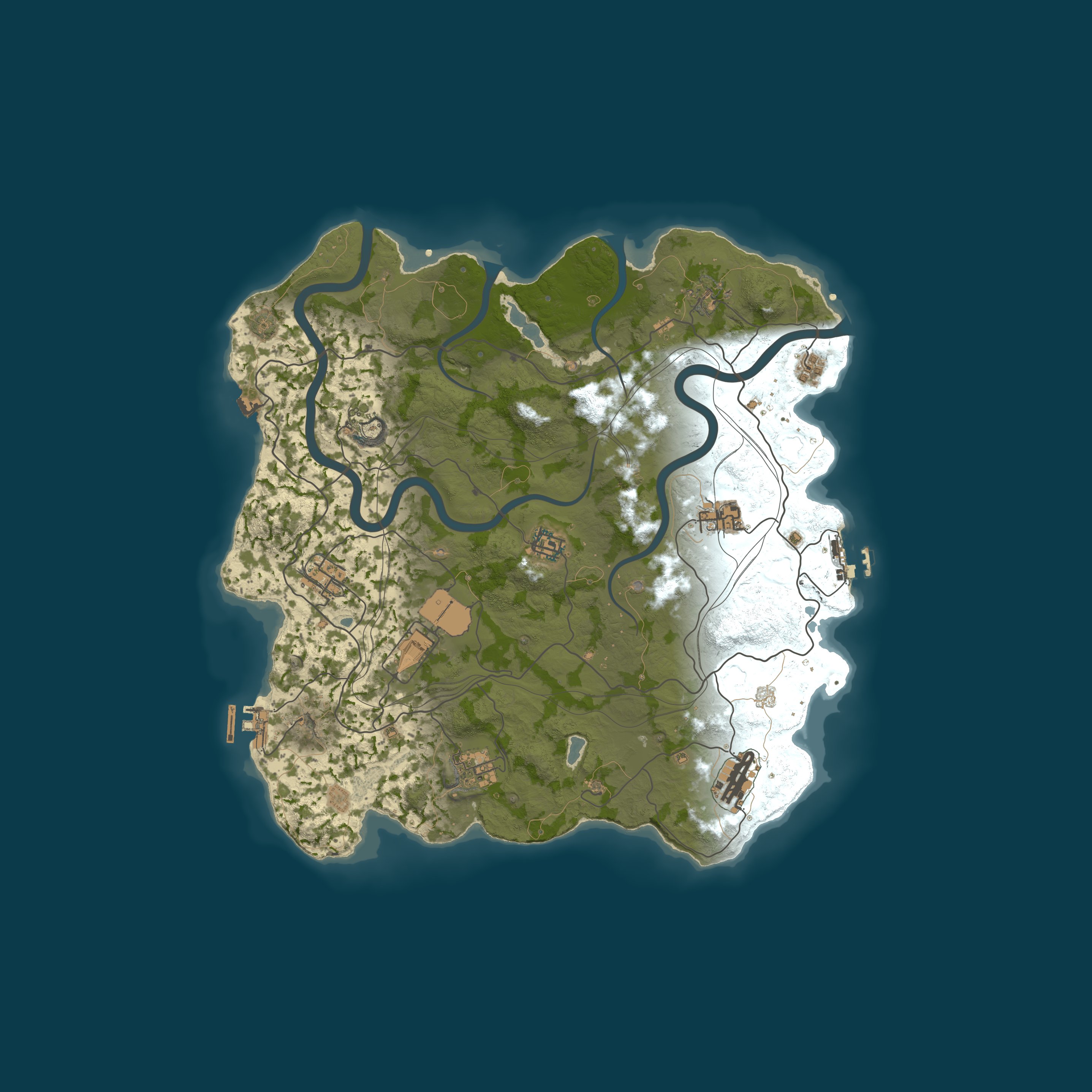 Map for Bestrust Solo/Duo/Trio - Weekly | NEXT WIPE in 18 hours 14.05