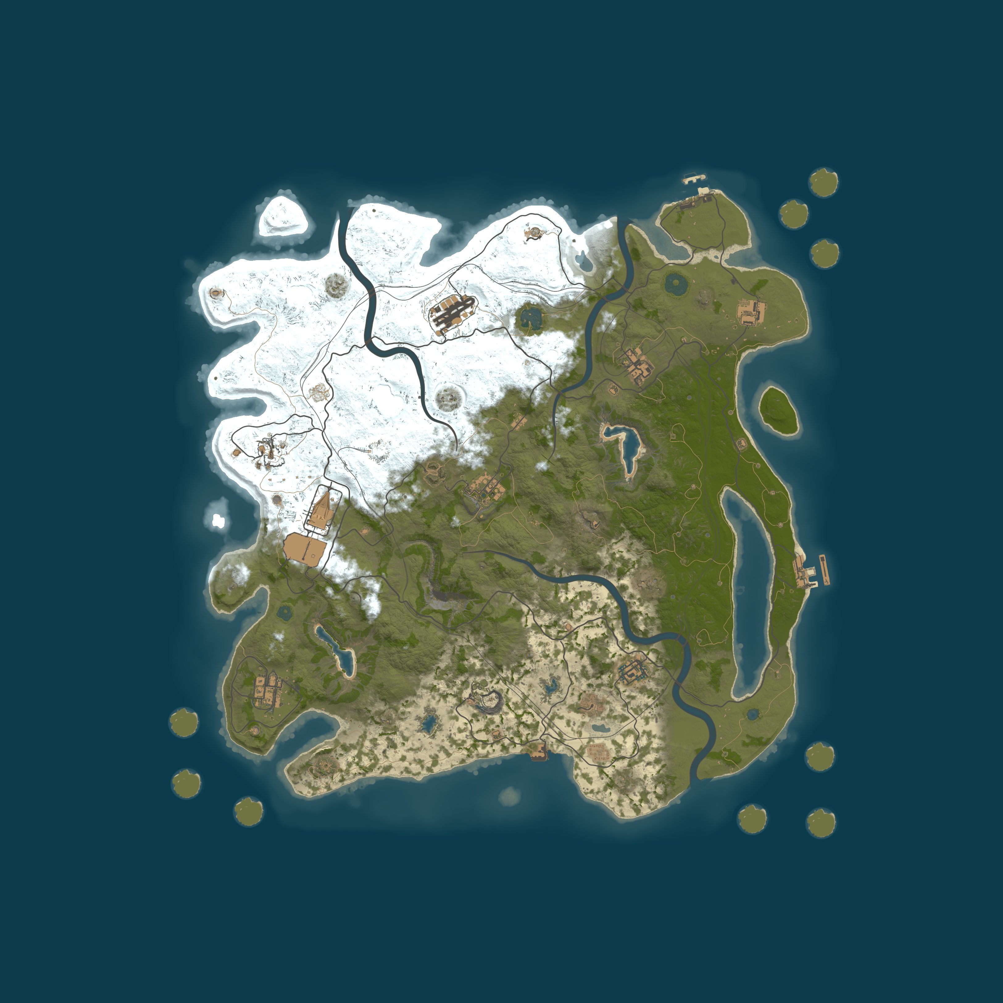 Map for [US] Wild Mushroom WMG 2x PvE | No Tech Tree | Zombies | Raid B