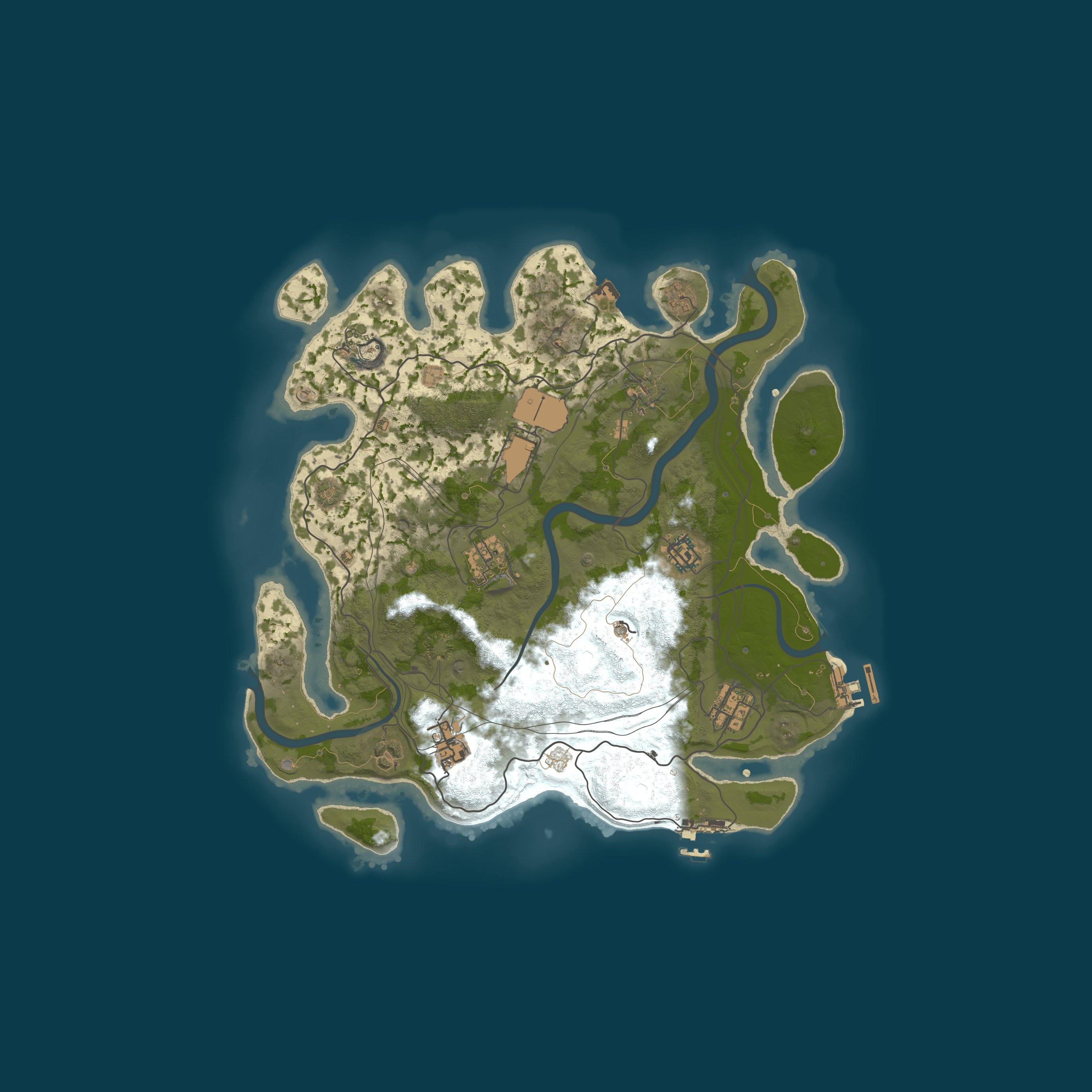 Карта сервера