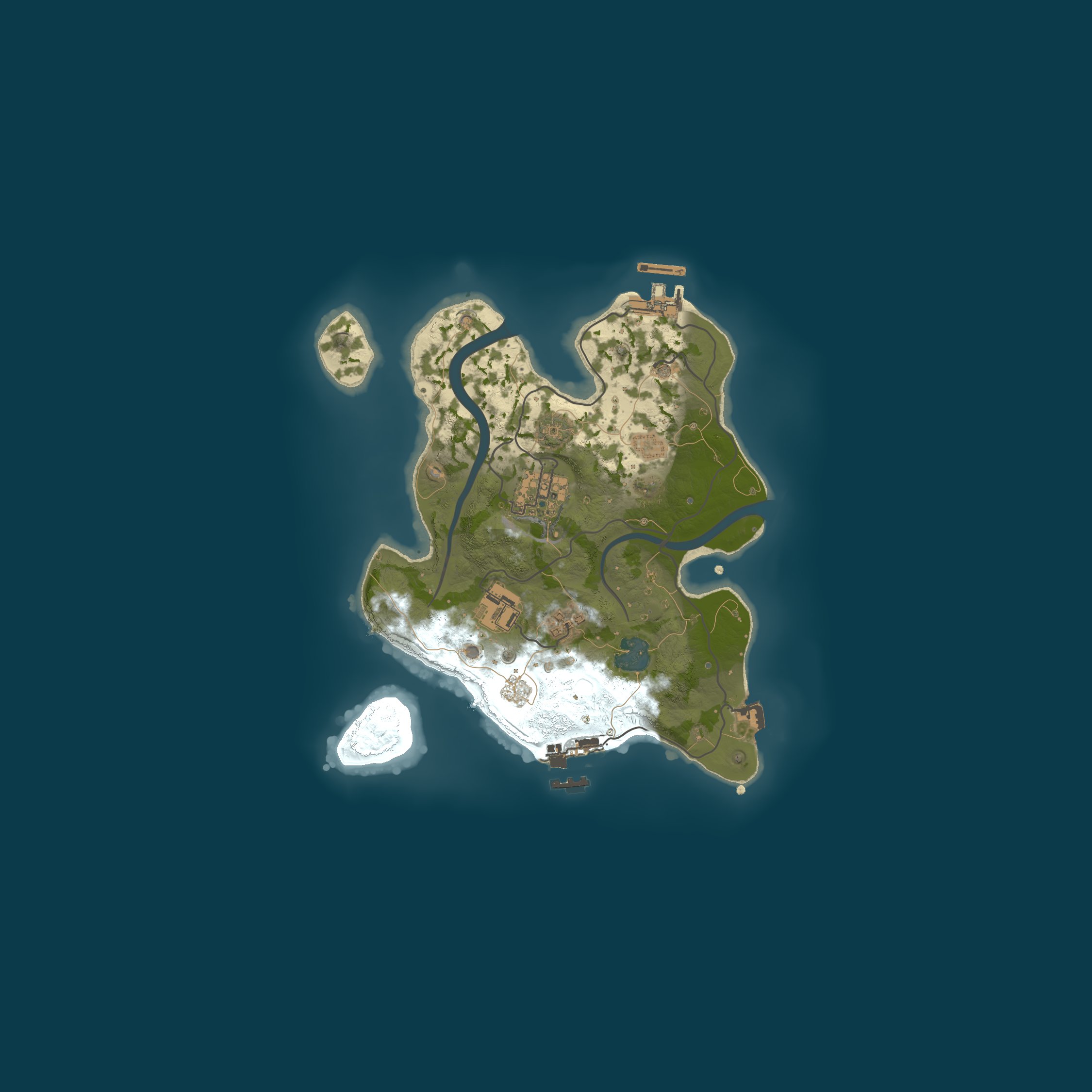 Rust map 2500/6738