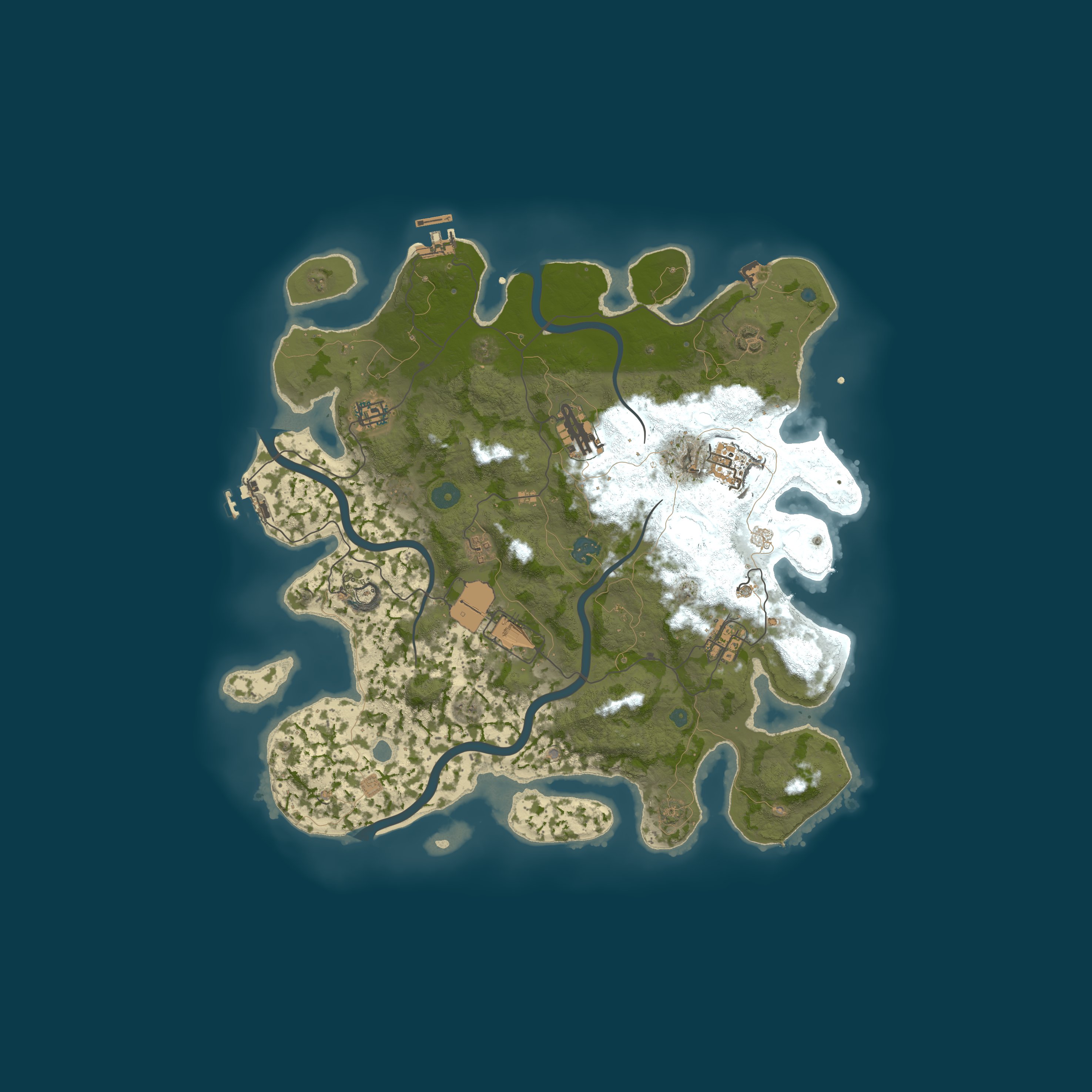 Rust map 3900/1337