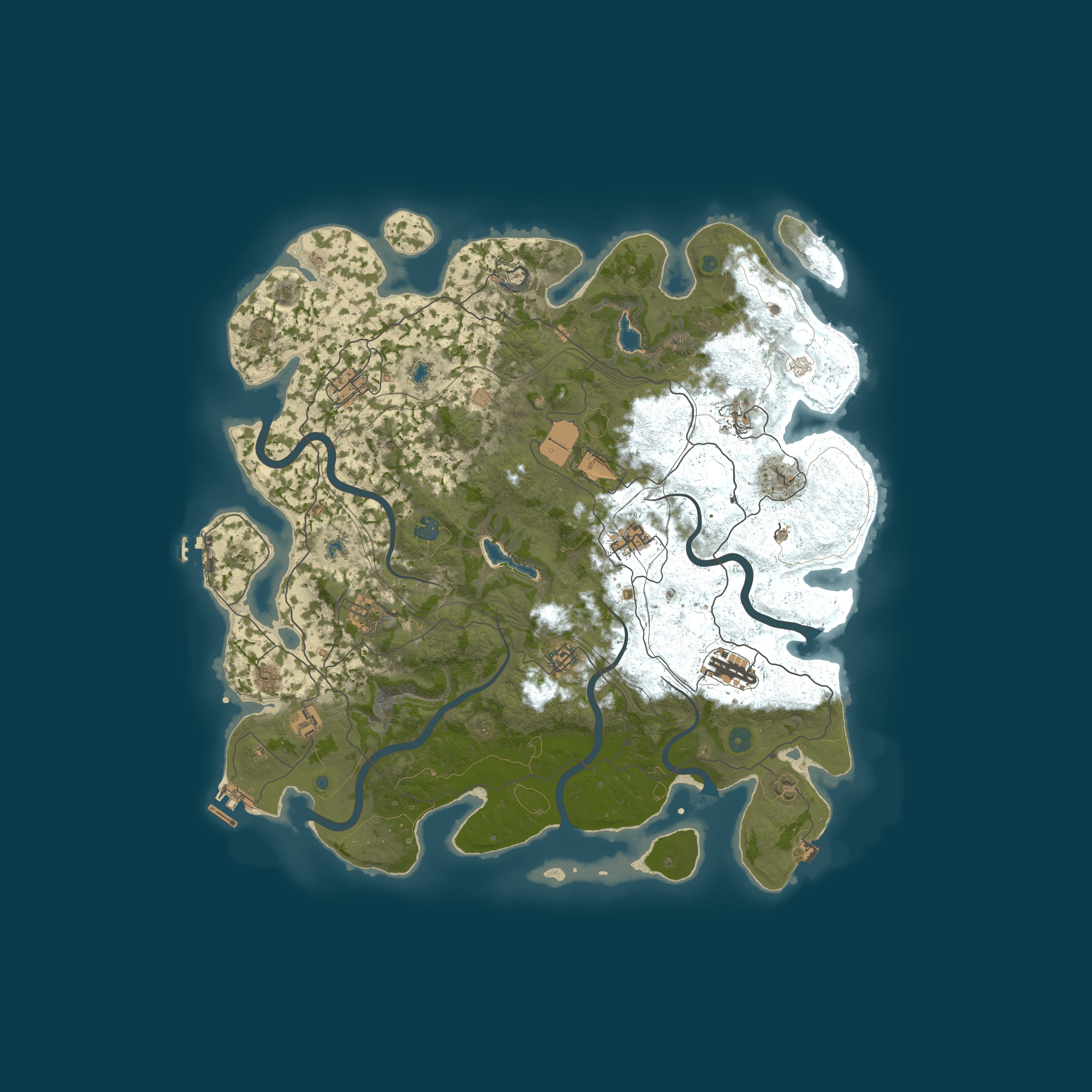 Map for [EU] Terra Rust | 5x | Clans | 8P Teams | Weekly