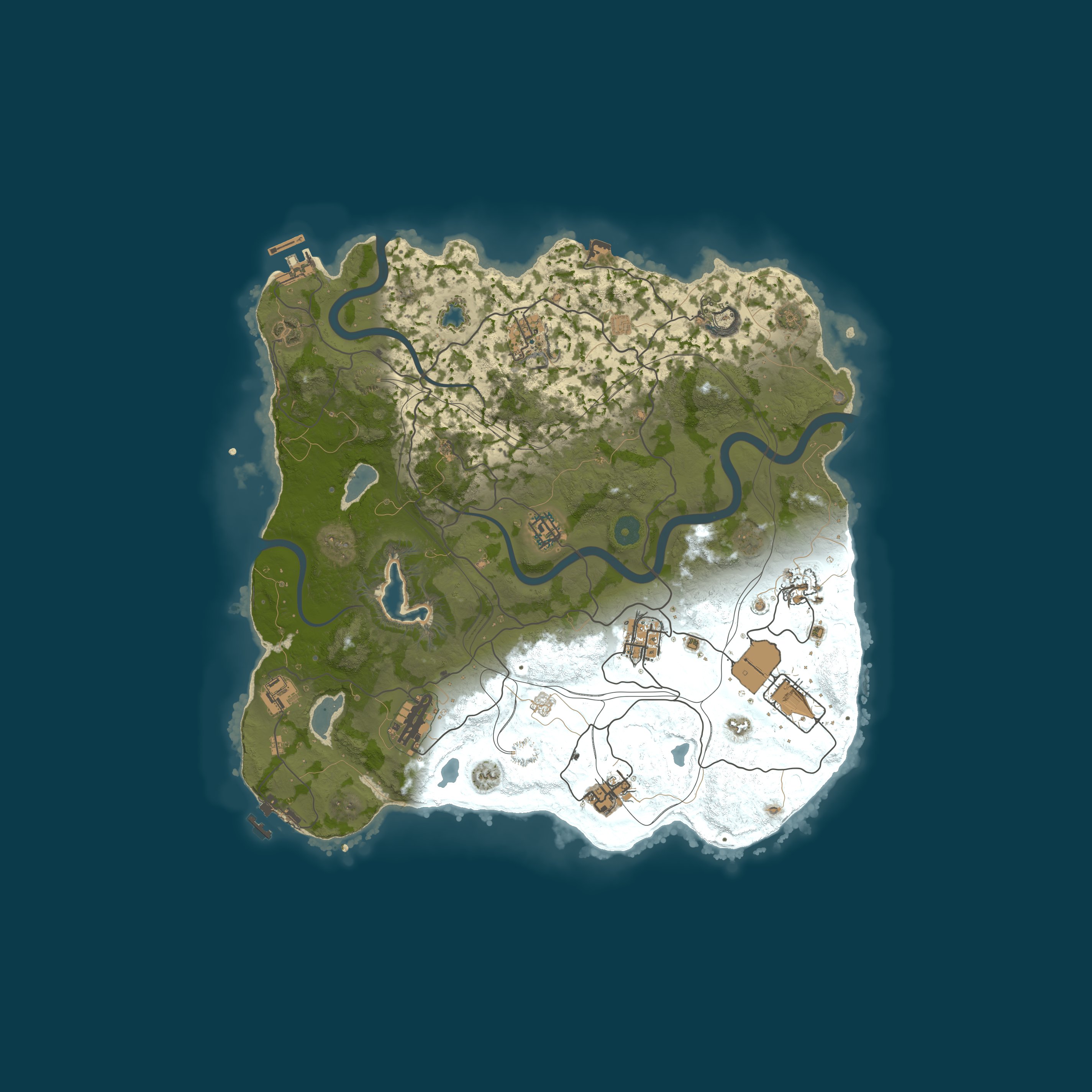 Rust map 3700/1337