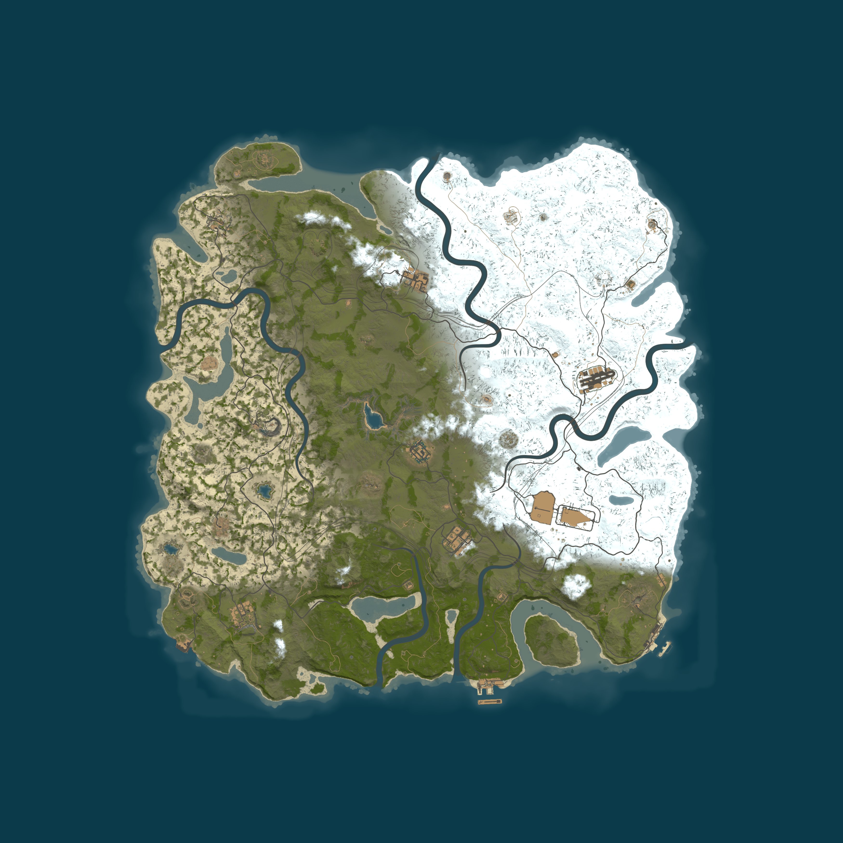 Map for Atlas - EU 2X Monthly Solo/Duo/Trio/Quad | Vanilla+ | No BP Wip