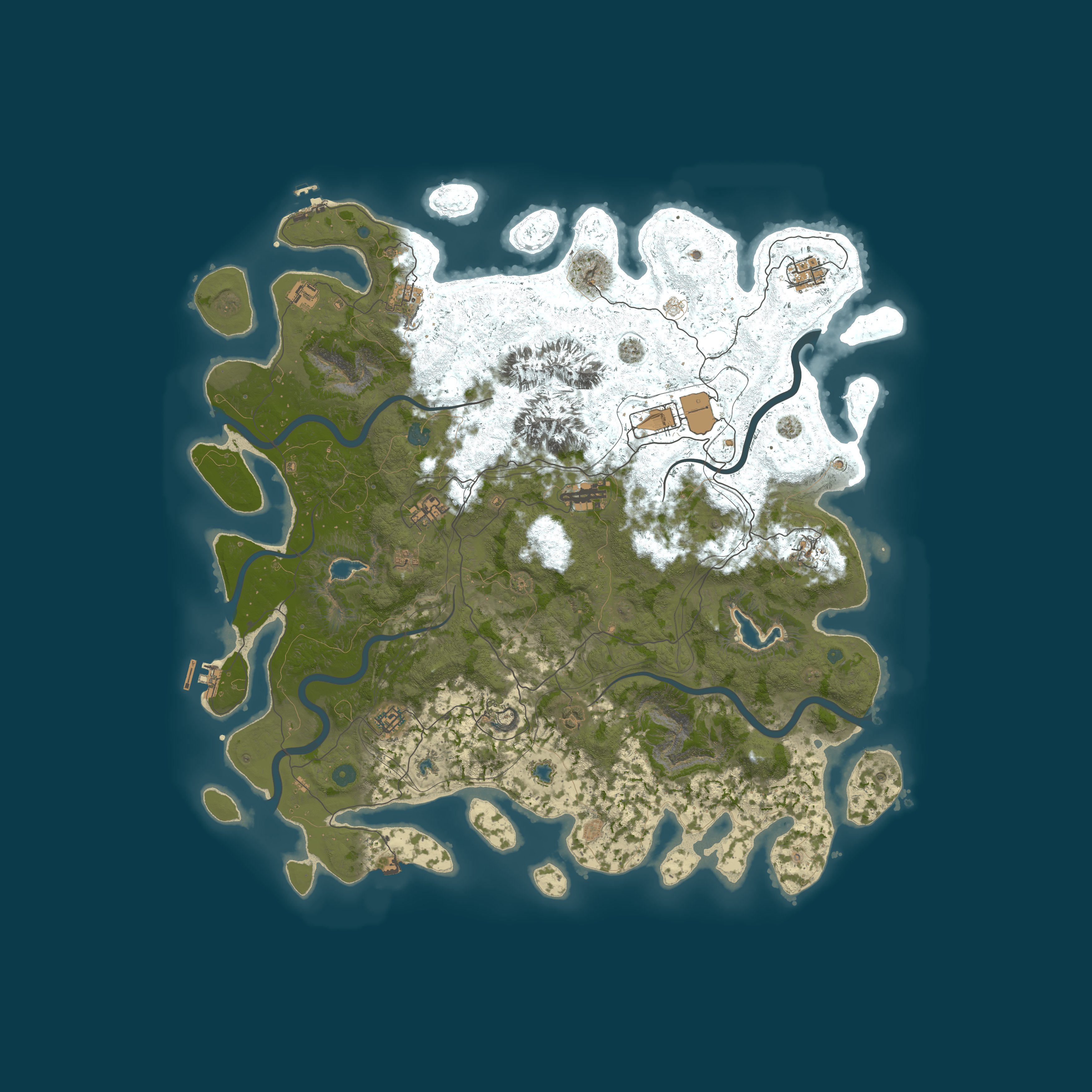 Map for Nova Rust - 2x Monthly SOLO/DUO/TRIO