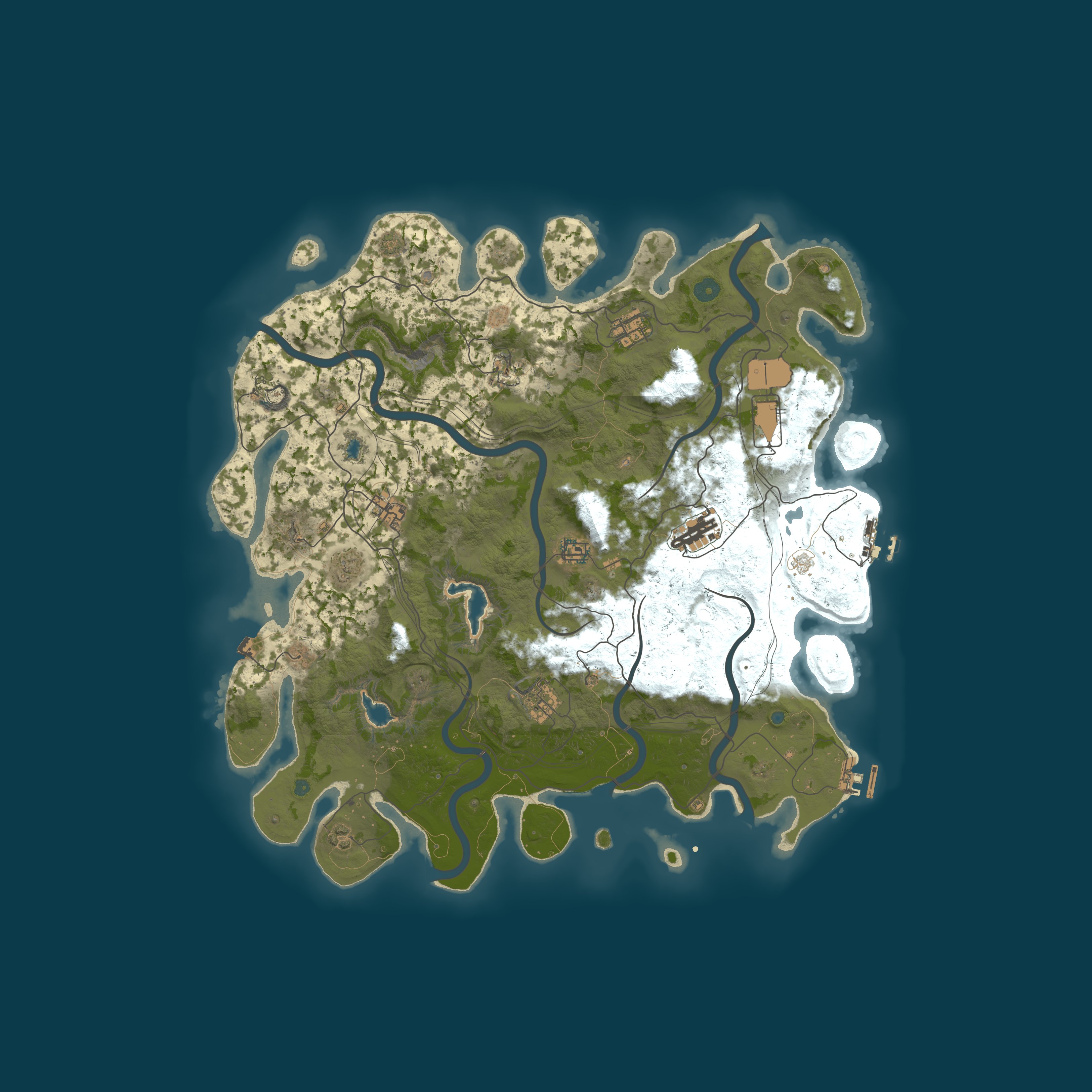 Map for [AU] Perth Rust Spot | PVP | Vanilla + QoL | Fortnightly