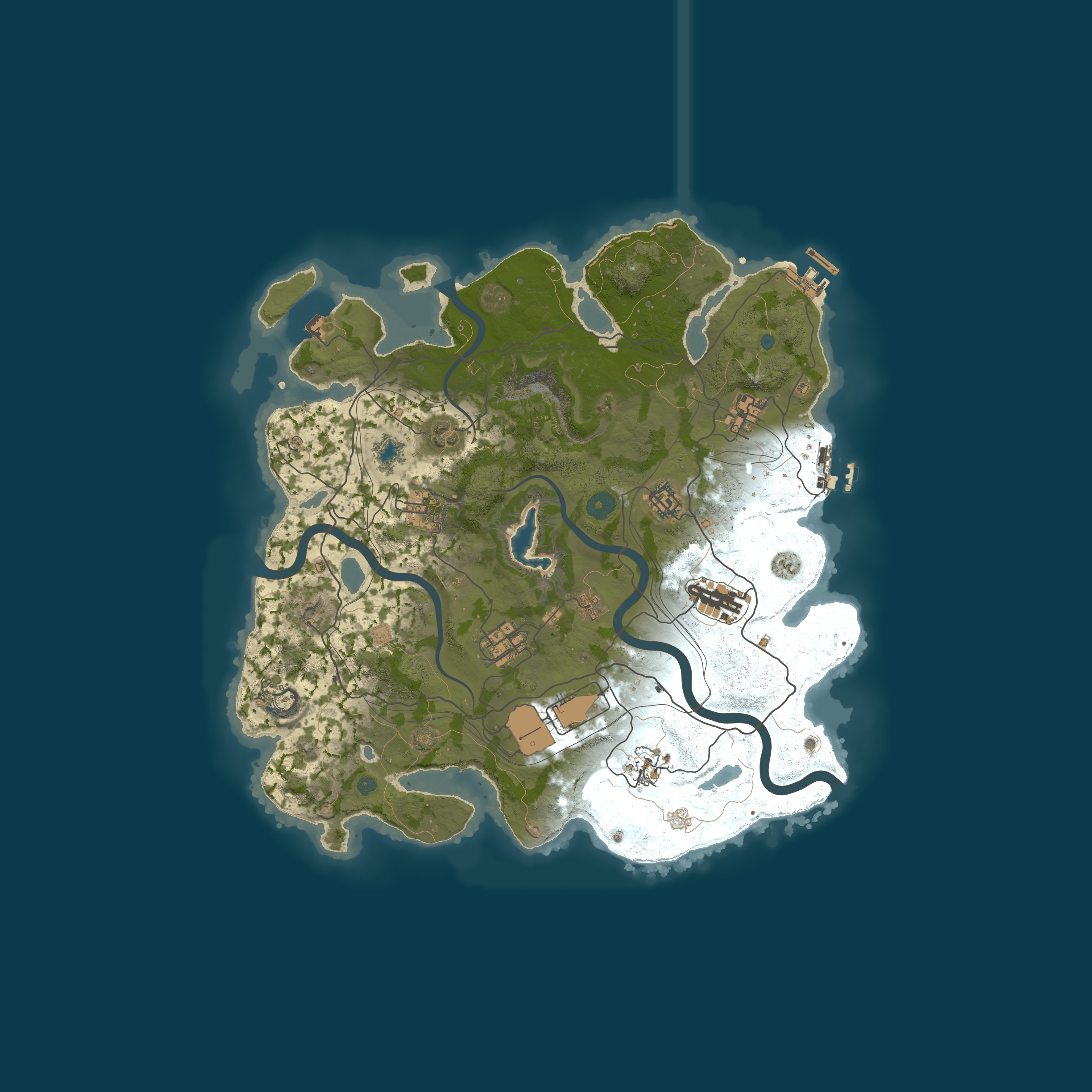 Карта сервера