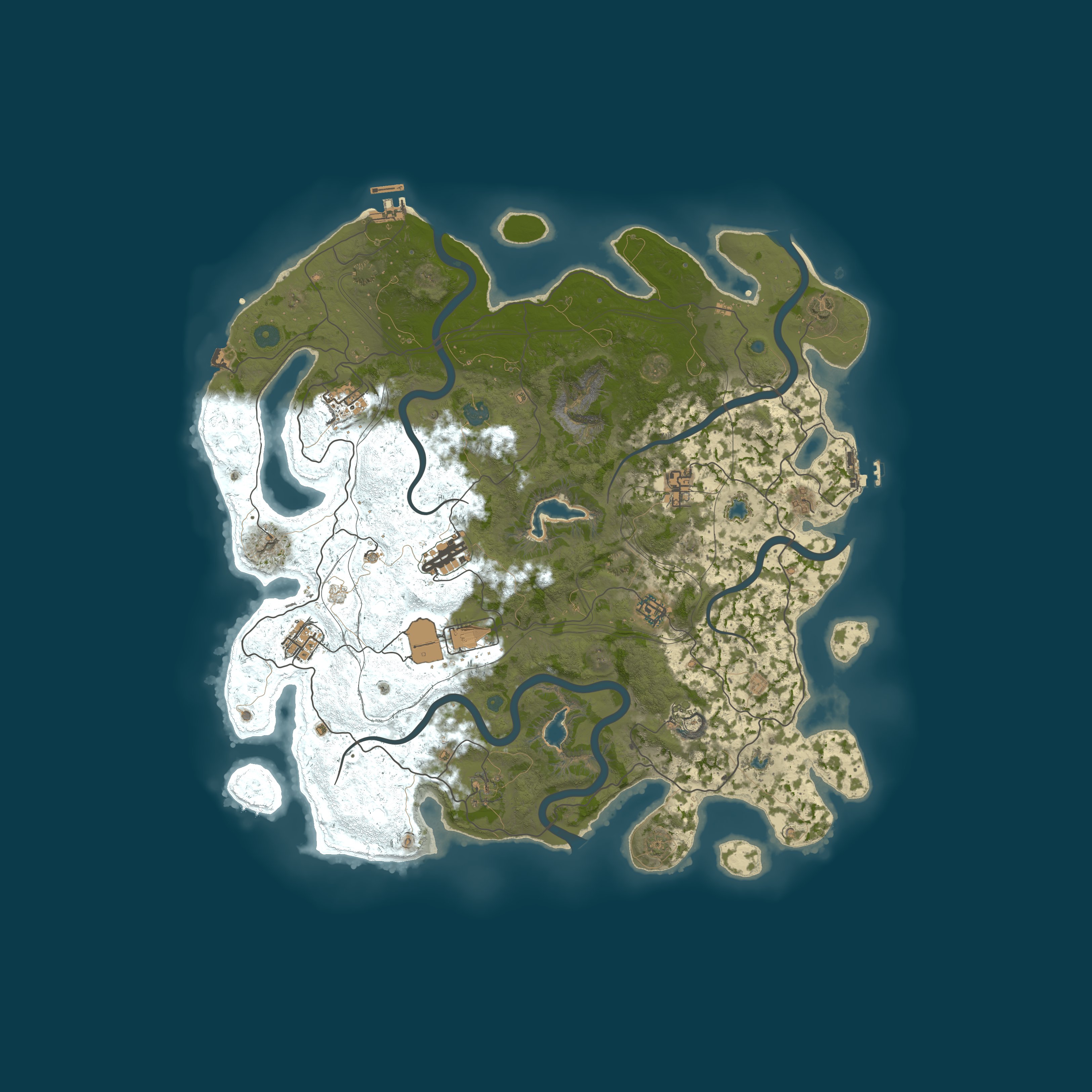 Map for DEEP RUST 5X |MAX 8|COIN|LOOT +|