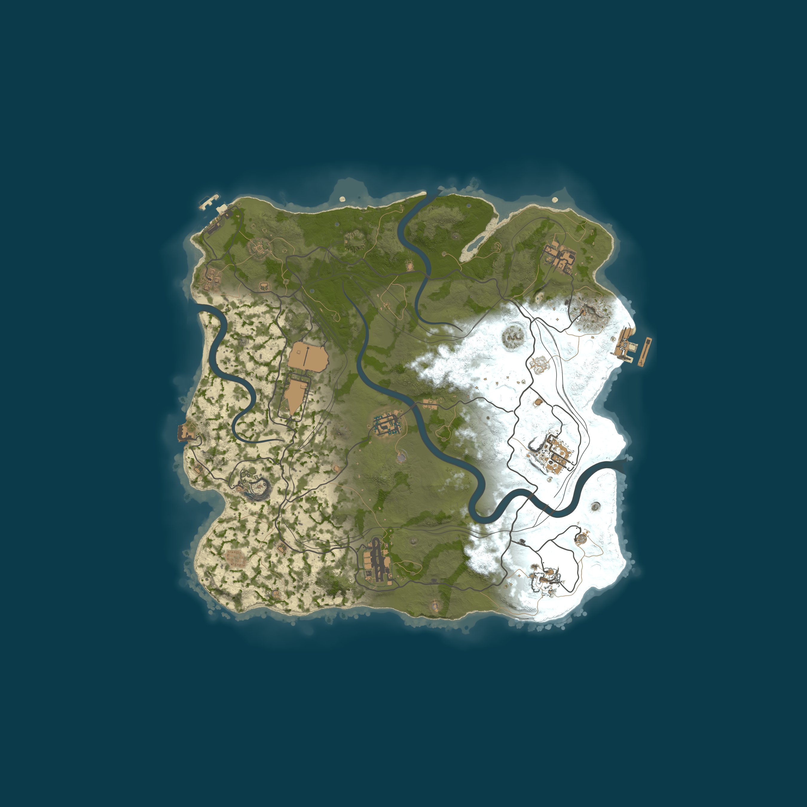 Map for WARBANDITS.GG 10X No BPs Loot++|PvP|MyMini|Shop|Noob Friendly|X