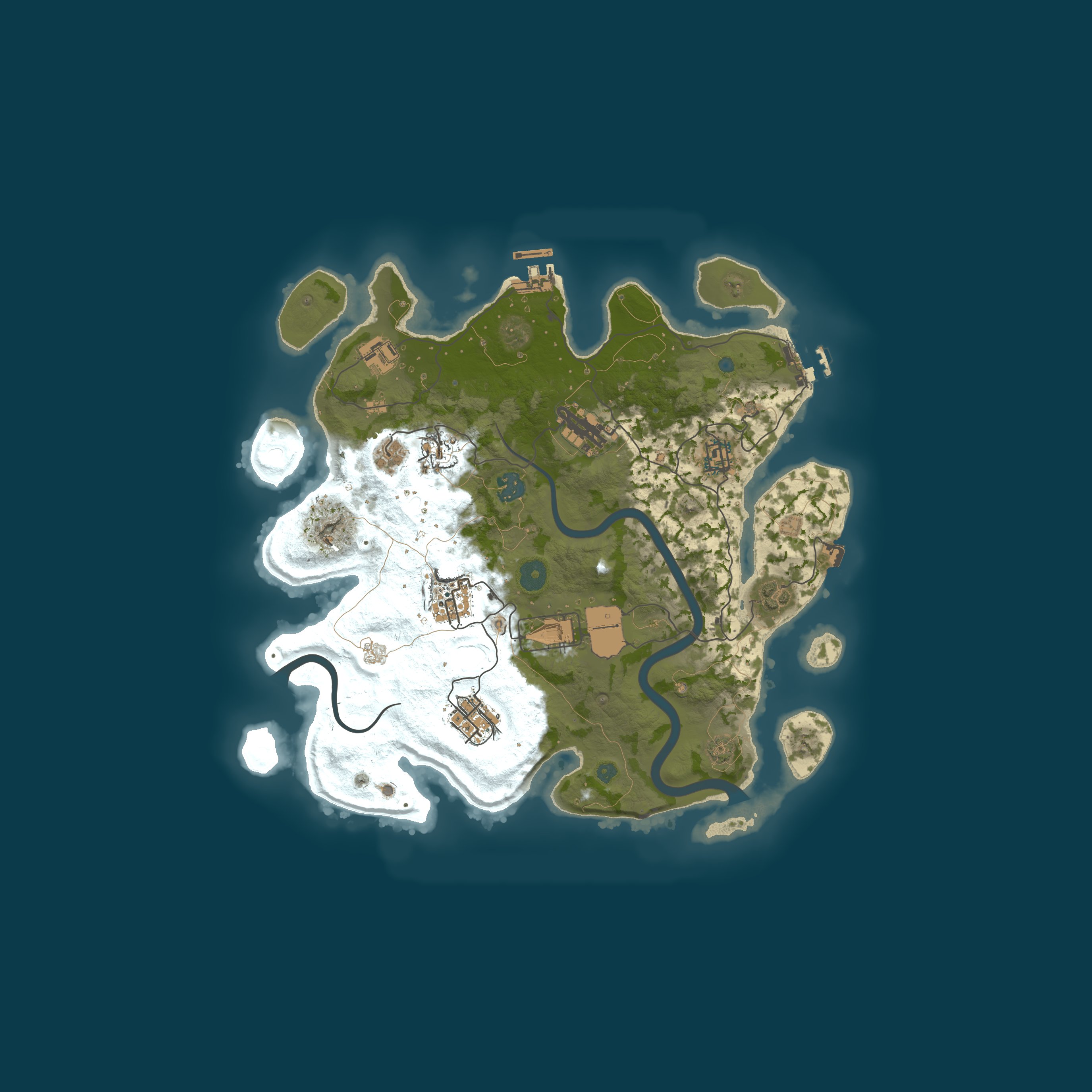Rust map 3500/1337