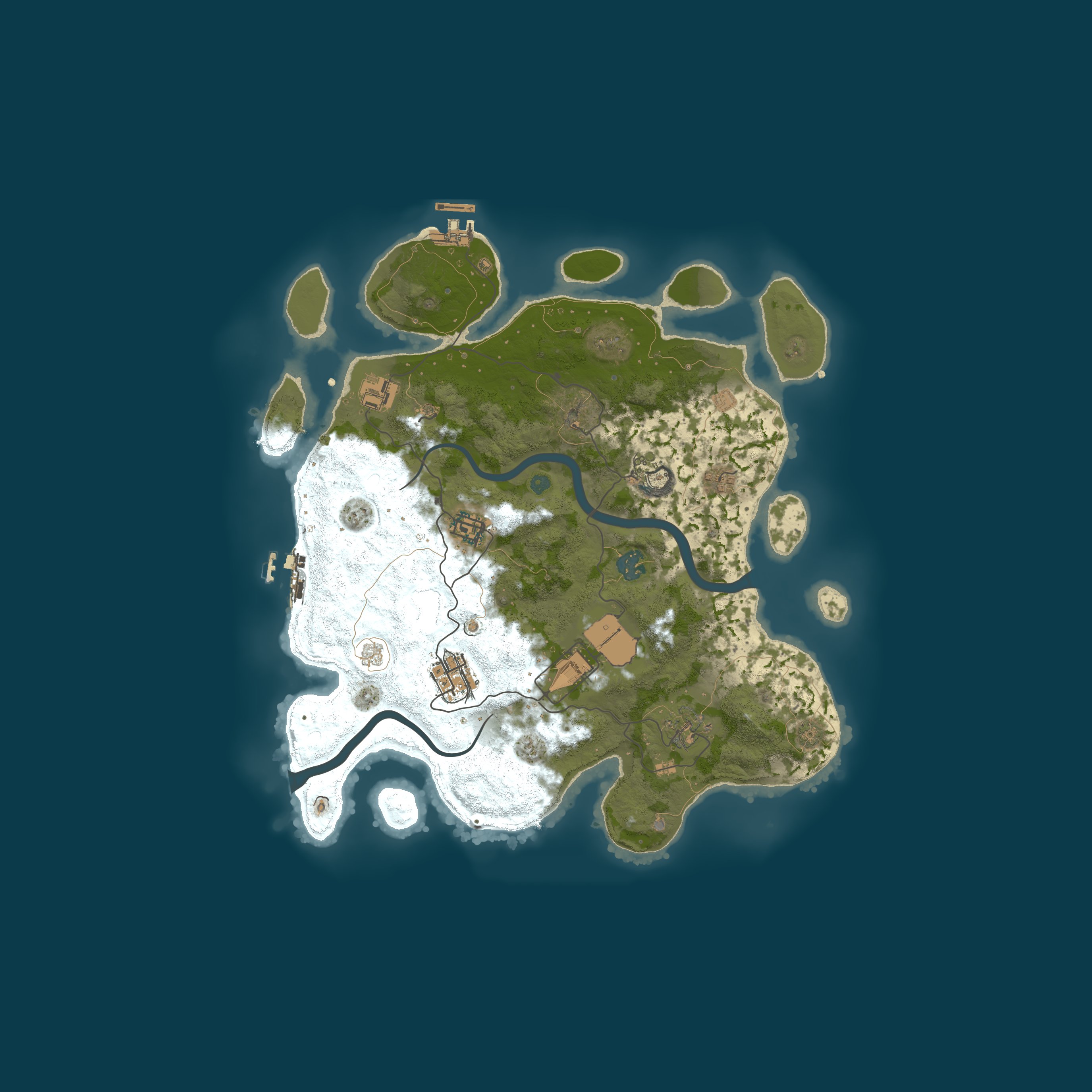 Rust map 3500/79831