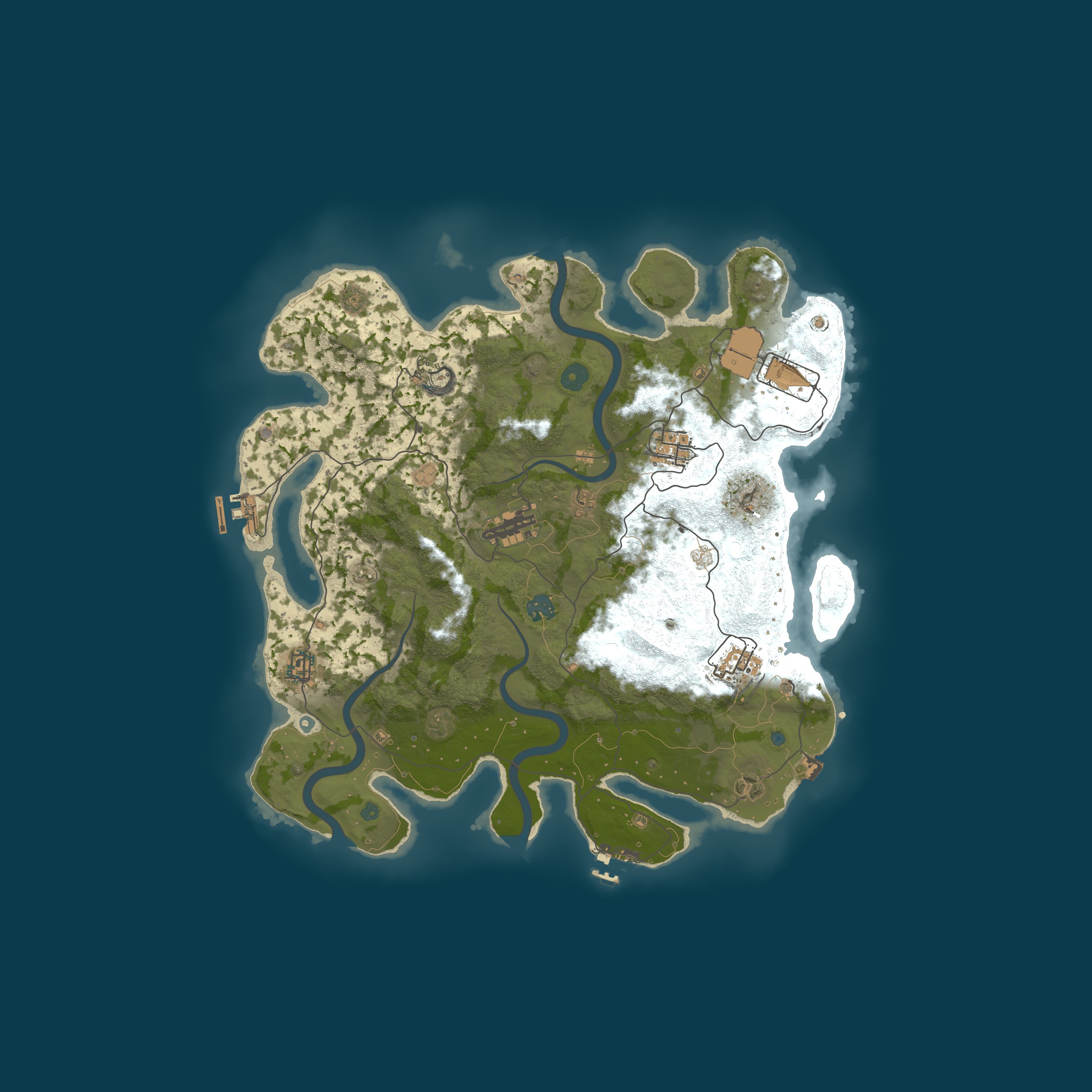 Map for WEREWOLF [ X1 |NOLIMIT|NoKD|ENVENT|SKIN| ]